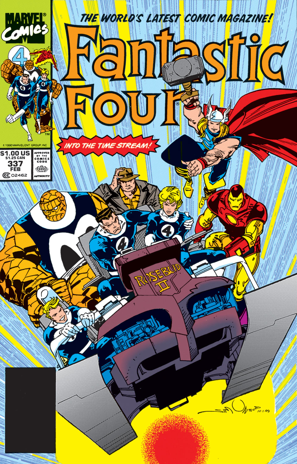 Read online Fantastic Four (1961) comic -  Issue #337 - 1