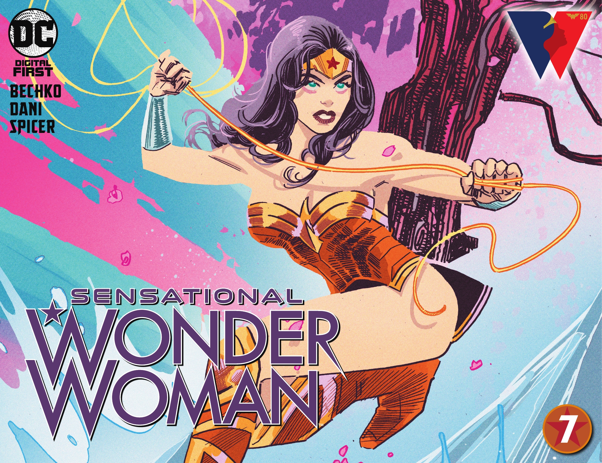 Read online Sensational Wonder Woman comic -  Issue #7 - 1