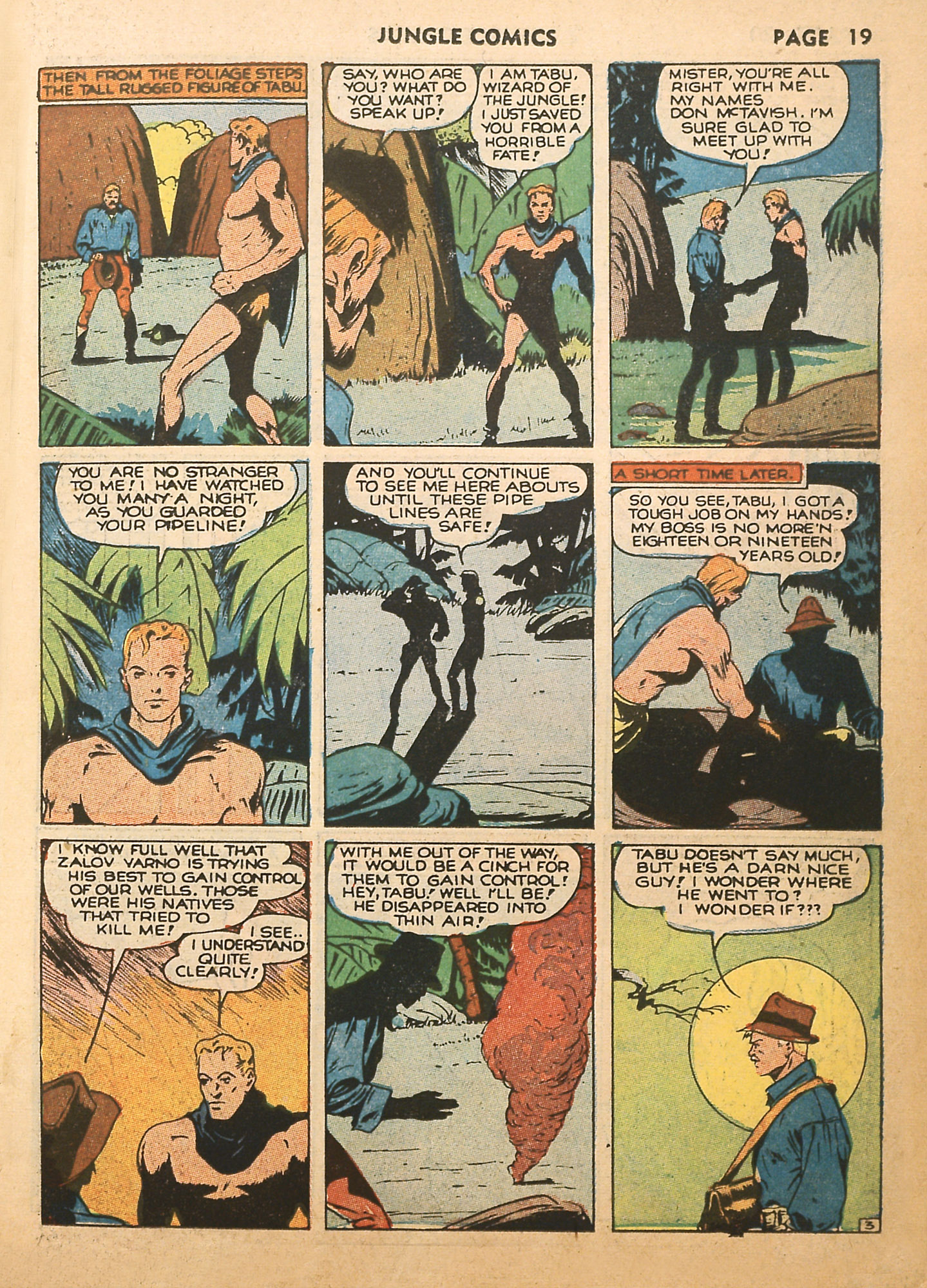 Read online Jungle Comics comic -  Issue #13 - 21