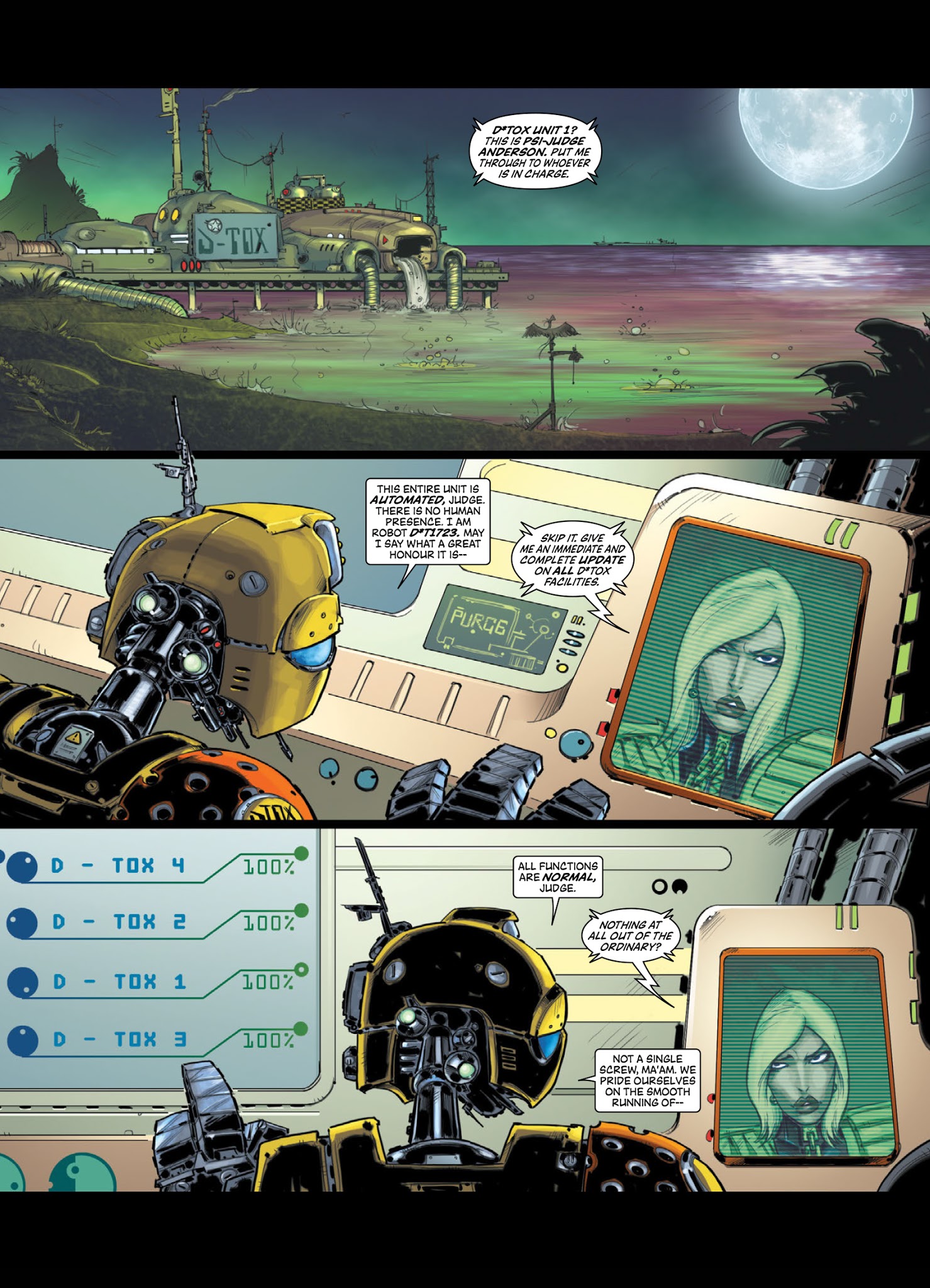 Read online Judge Anderson: The Psi Files comic -  Issue # TPB 5 - 170