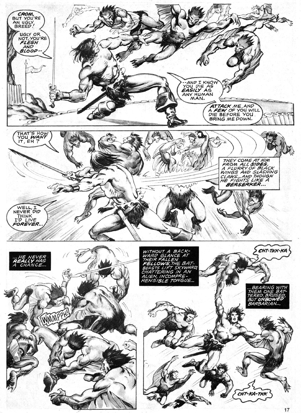 Read online The Savage Sword Of Conan comic -  Issue #69 - 17