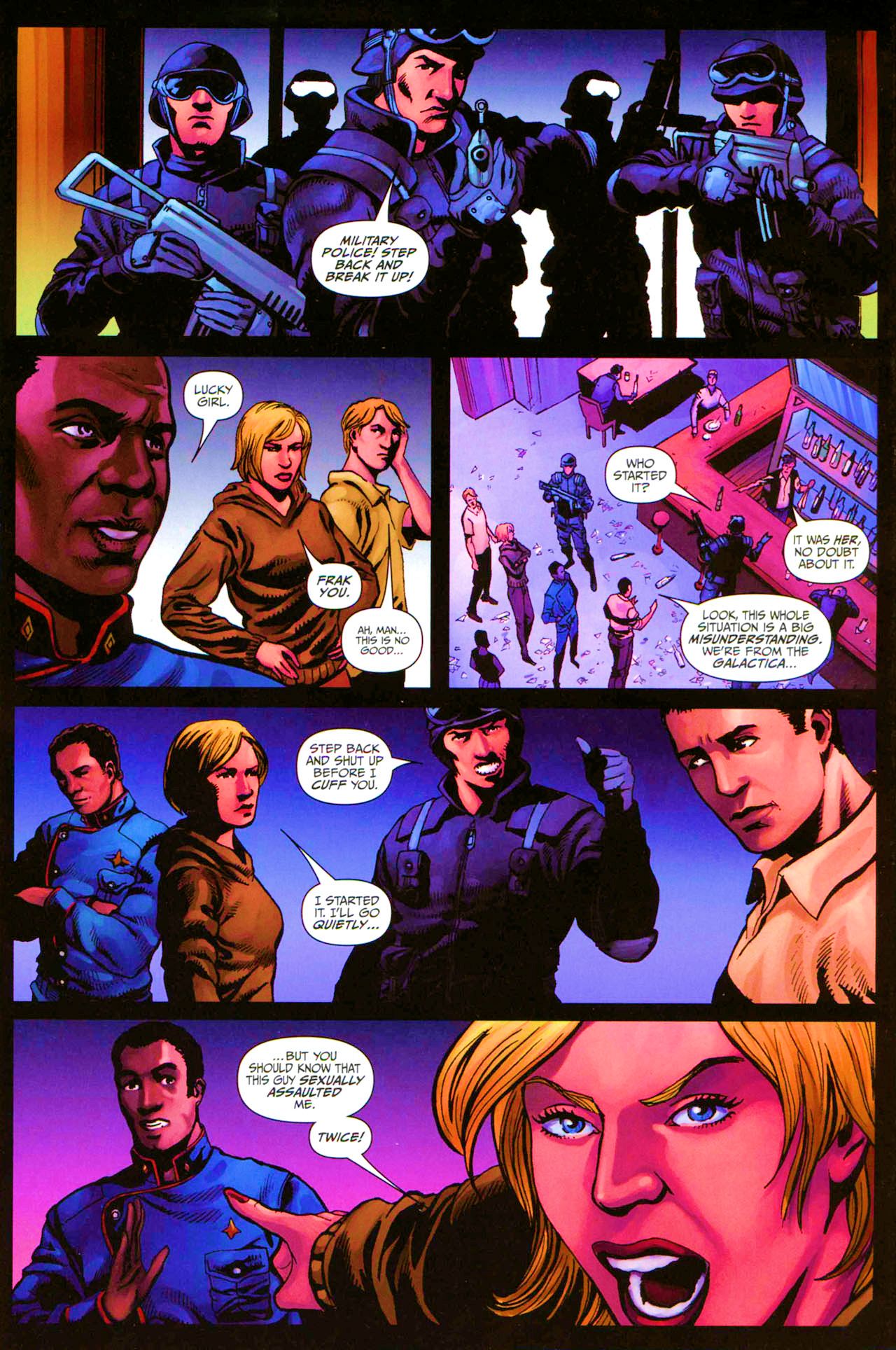 Read online Battlestar Galactica: Season Zero comic -  Issue #7 - 16