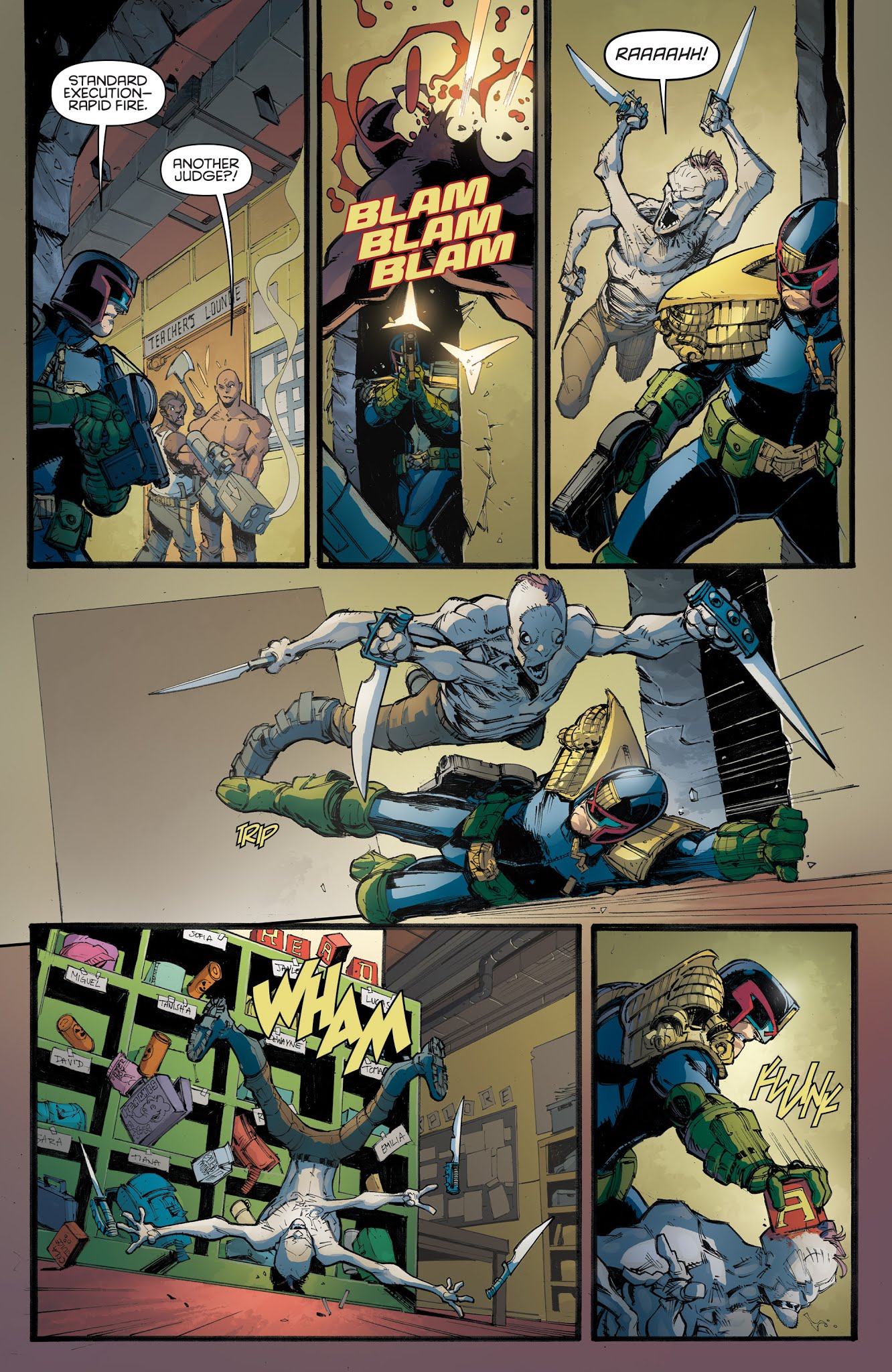 Read online Judge Dredd: Under Siege comic -  Issue #1 - 11