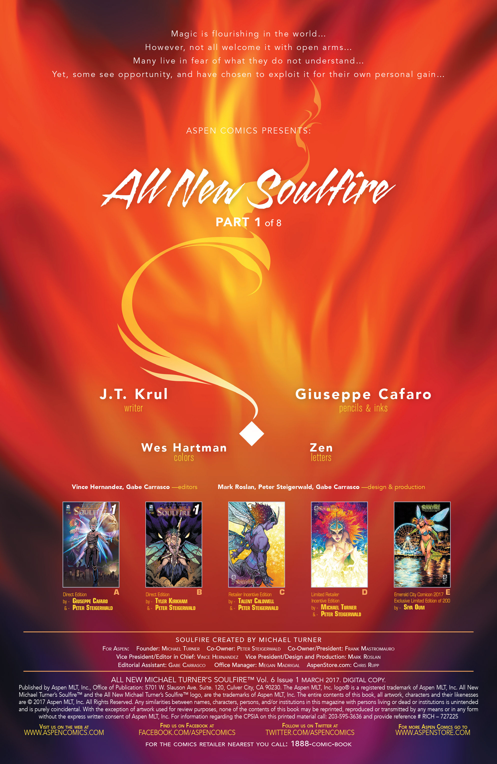 Read online All-New Soulfire Vol. 6 comic -  Issue #1 - 3