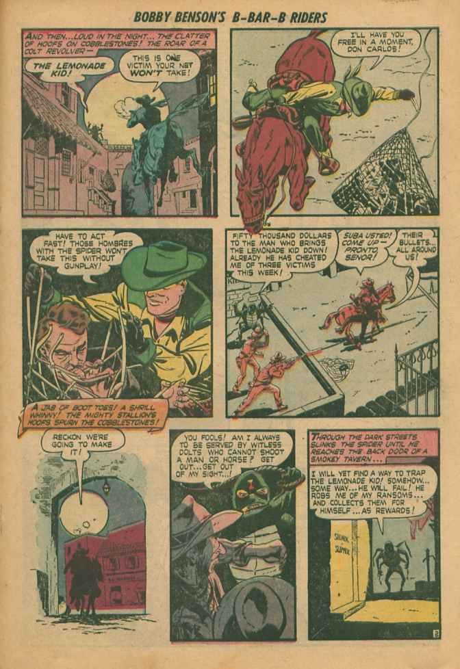 Read online Bobby Benson's B-Bar-B Riders comic -  Issue #4 - 19