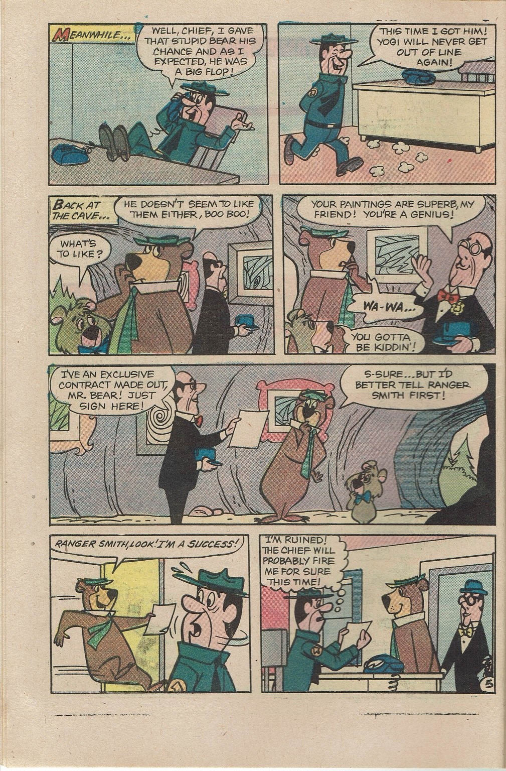 Read online Yogi Bear (1970) comic -  Issue #4 - 8