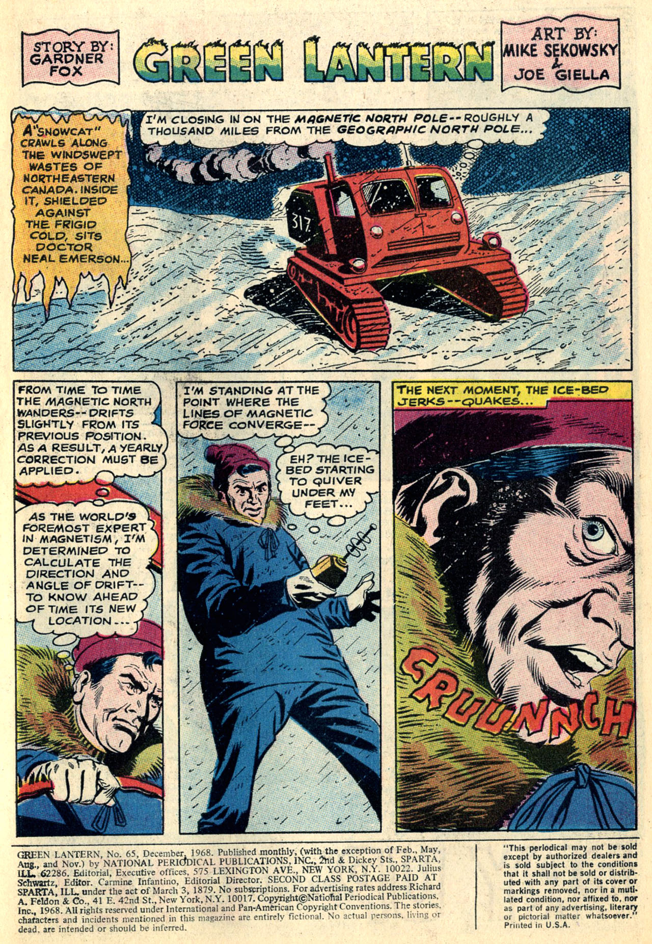 Read online Green Lantern (1960) comic -  Issue #65 - 3