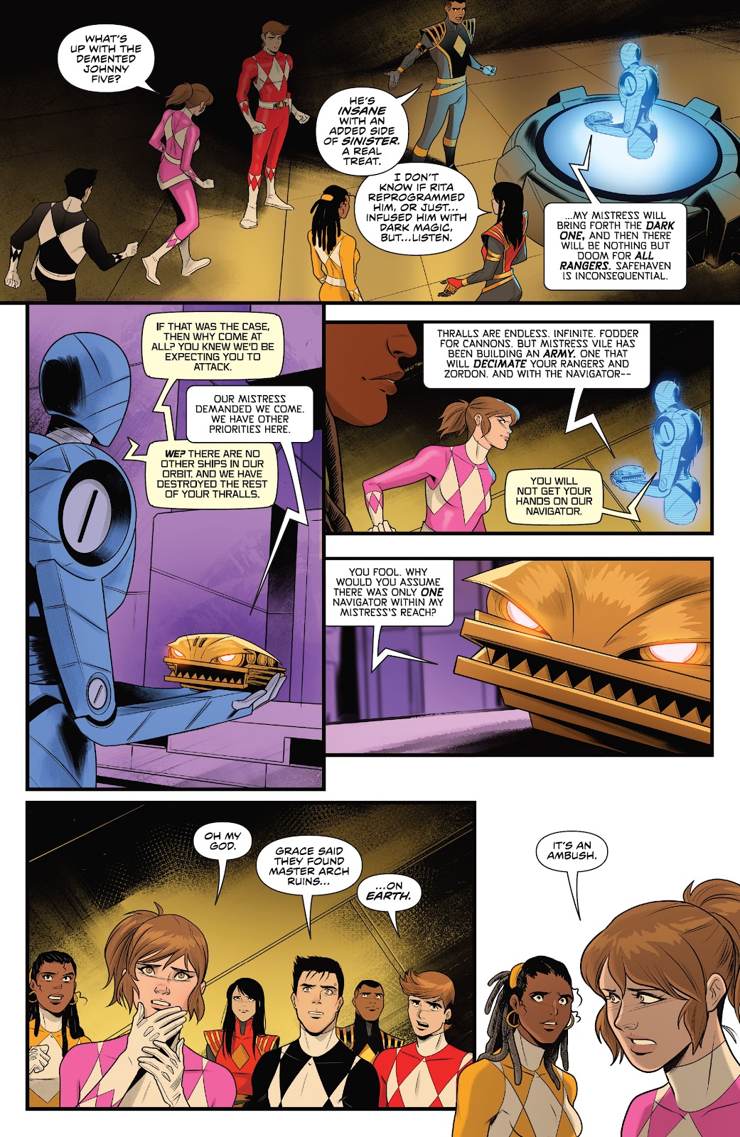 Mighty Morphin Power Rangers issue 107 - Page 9
