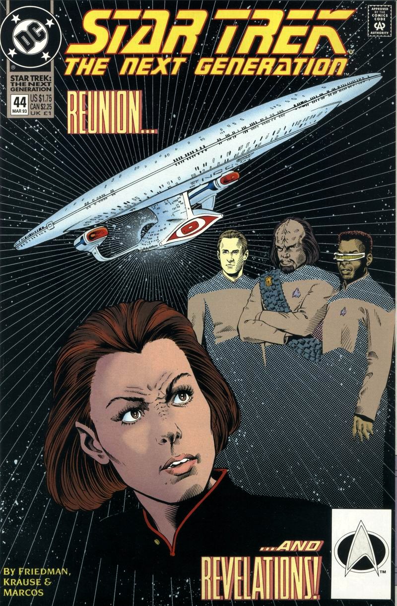 Read online Star Trek: The Next Generation (1989) comic -  Issue #44 - 1