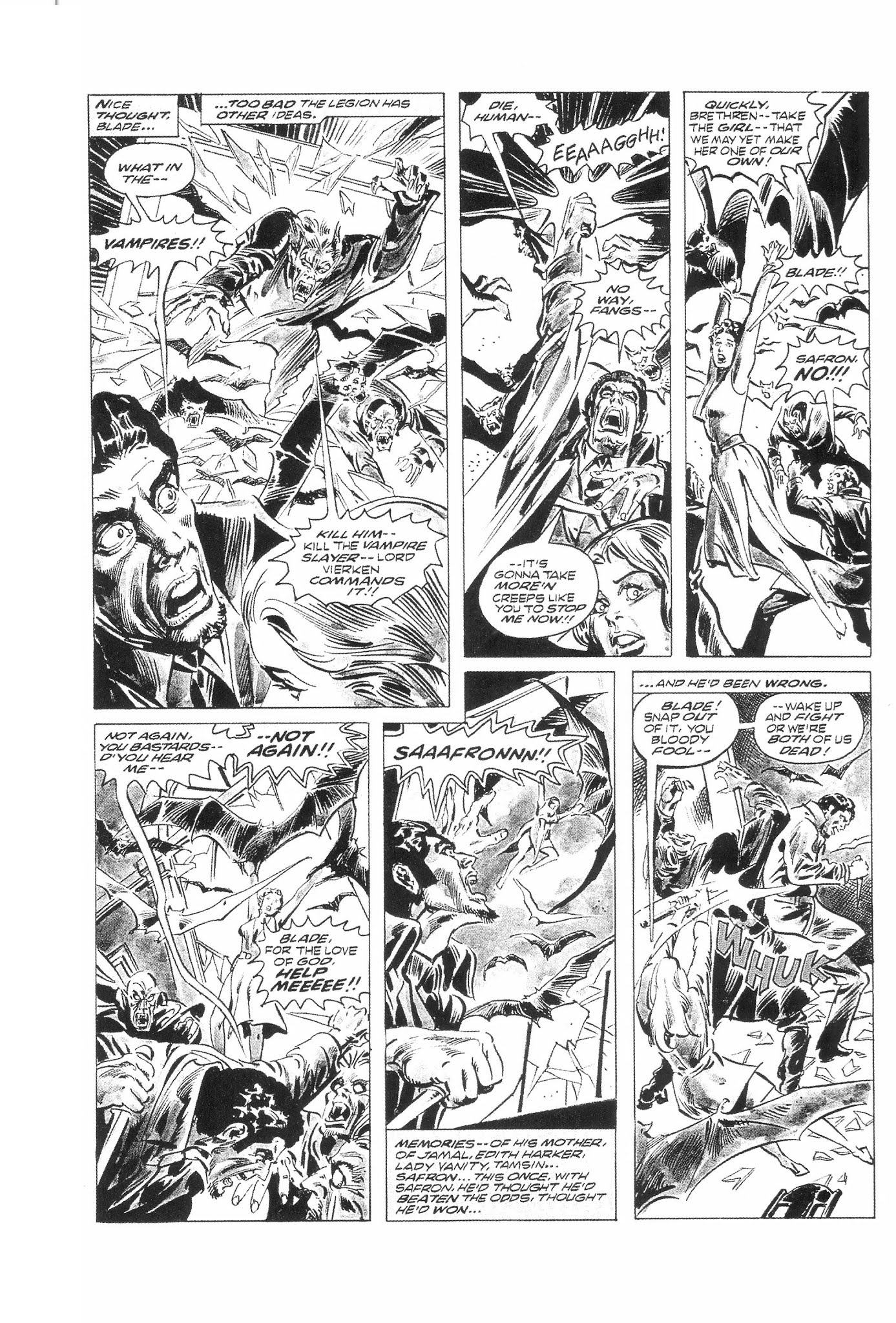 Read online Blade: Black & White comic -  Issue # TPB - 73
