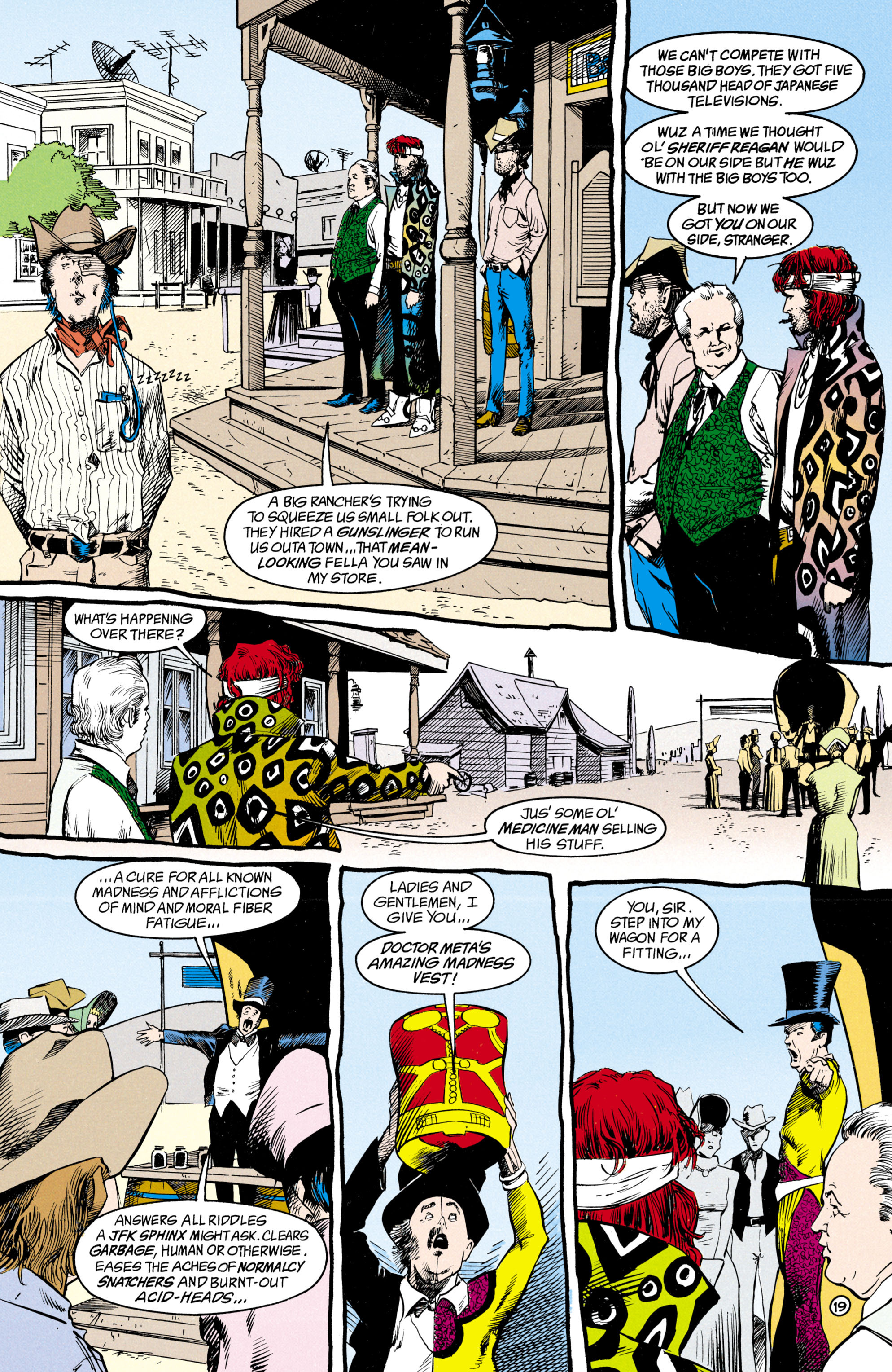 Read online Shade, the Changing Man comic -  Issue #15 - 15