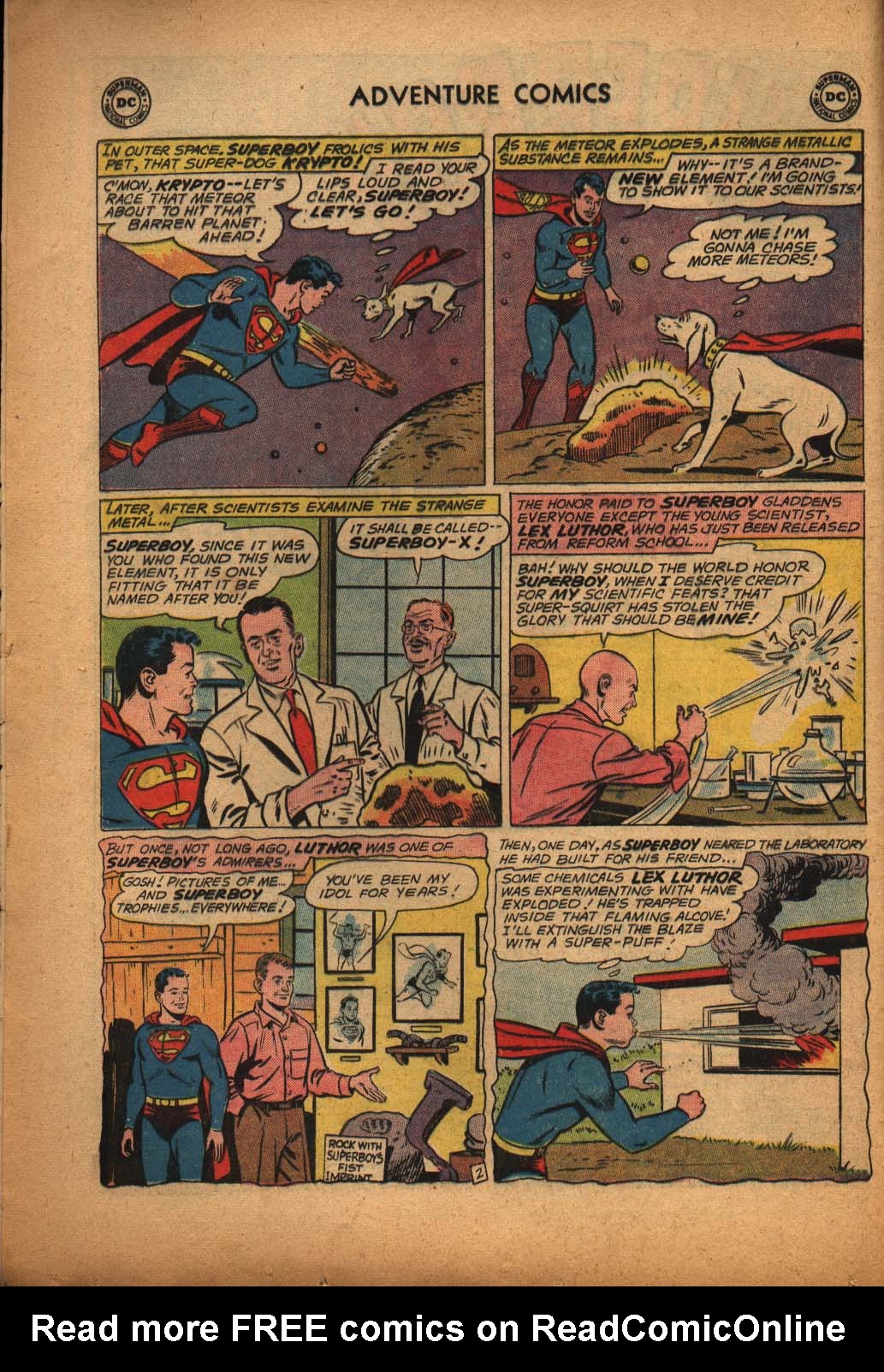 Read online Adventure Comics (1938) comic -  Issue #292 - 4