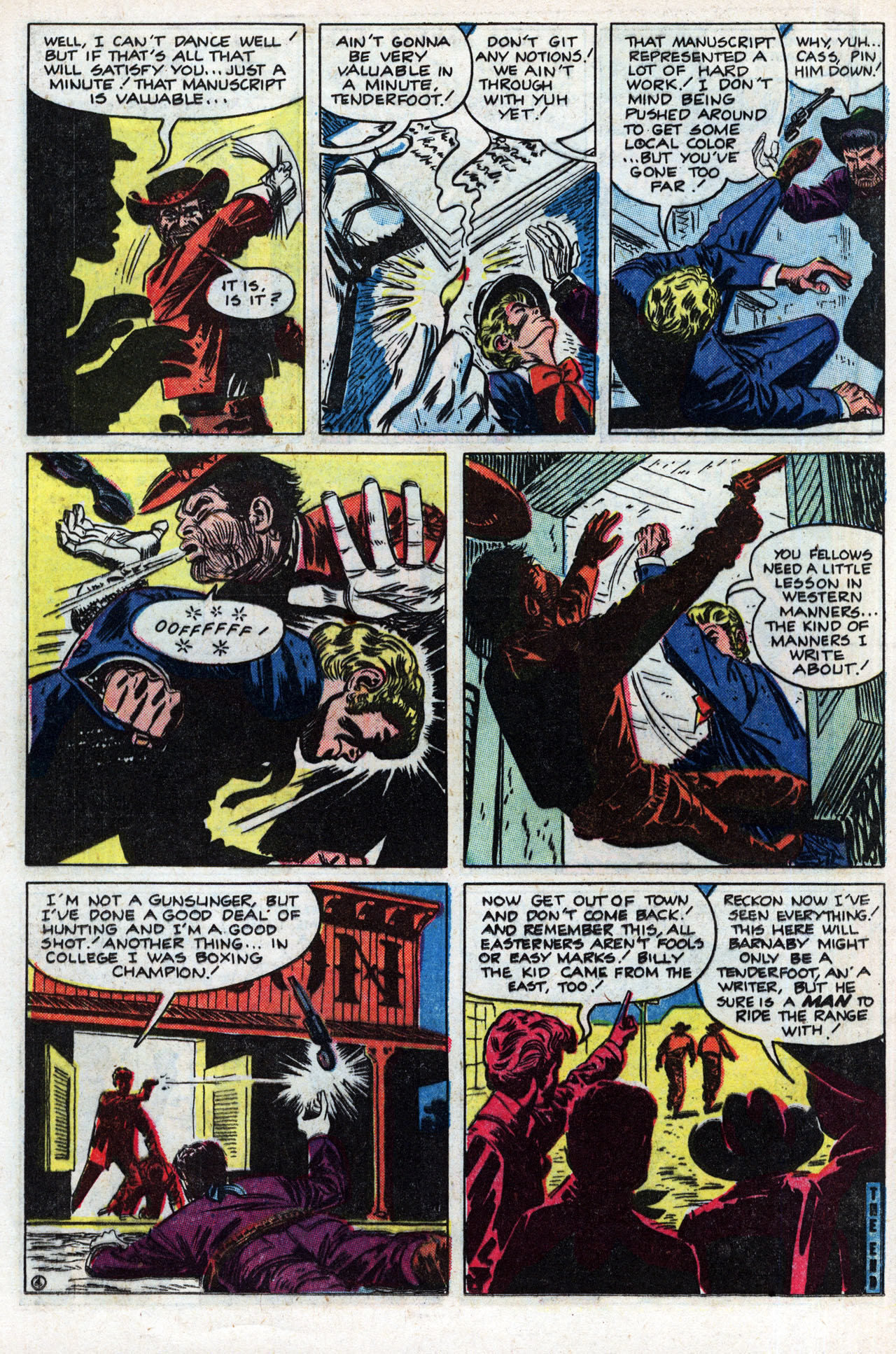 Read online Six-Gun Western comic -  Issue #4 - 24