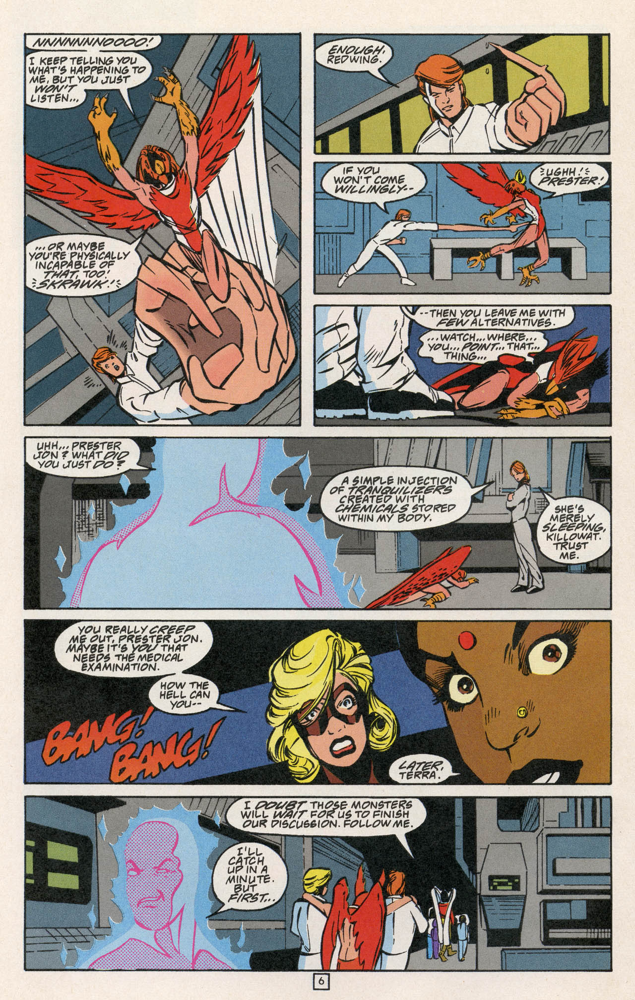 Read online Team Titans comic -  Issue #23 - 7