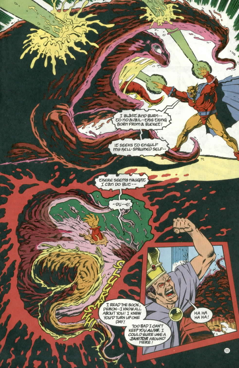 Read online The Demon (1990) comic -  Issue #32 - 12