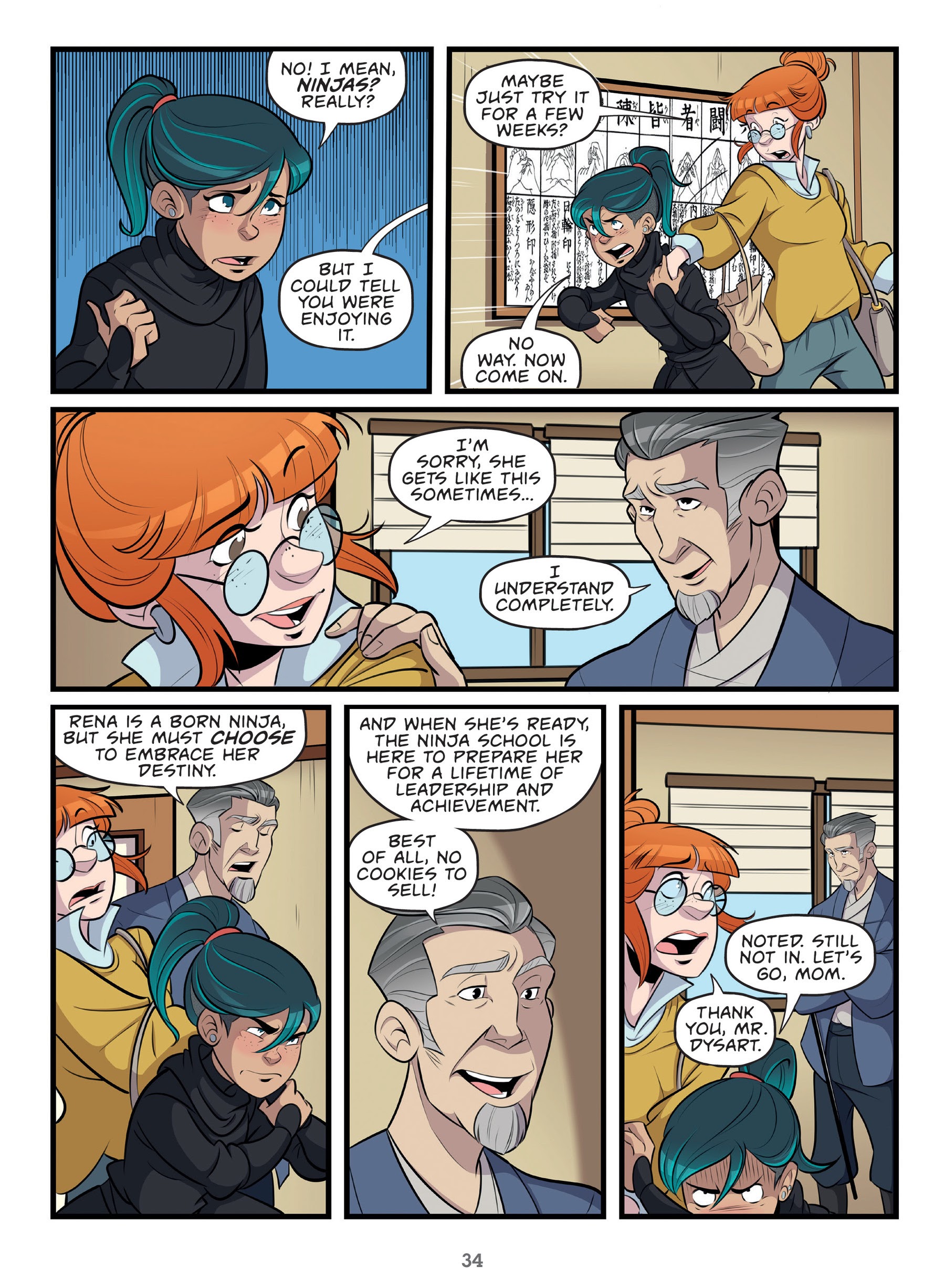 Read online Shy Ninja comic -  Issue # TPB - 34