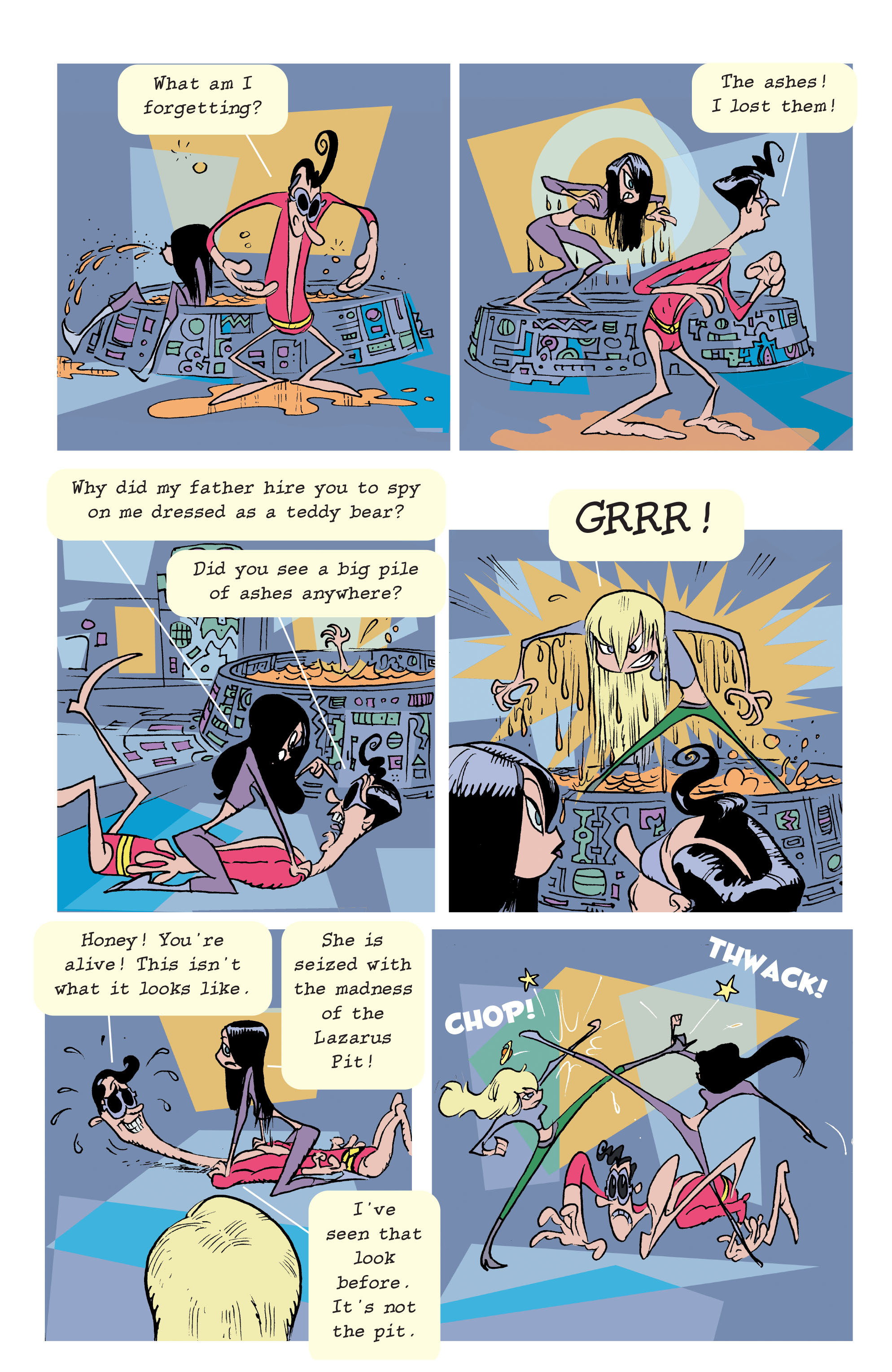 Read online Plastic Man (2004) comic -  Issue #19 - 21