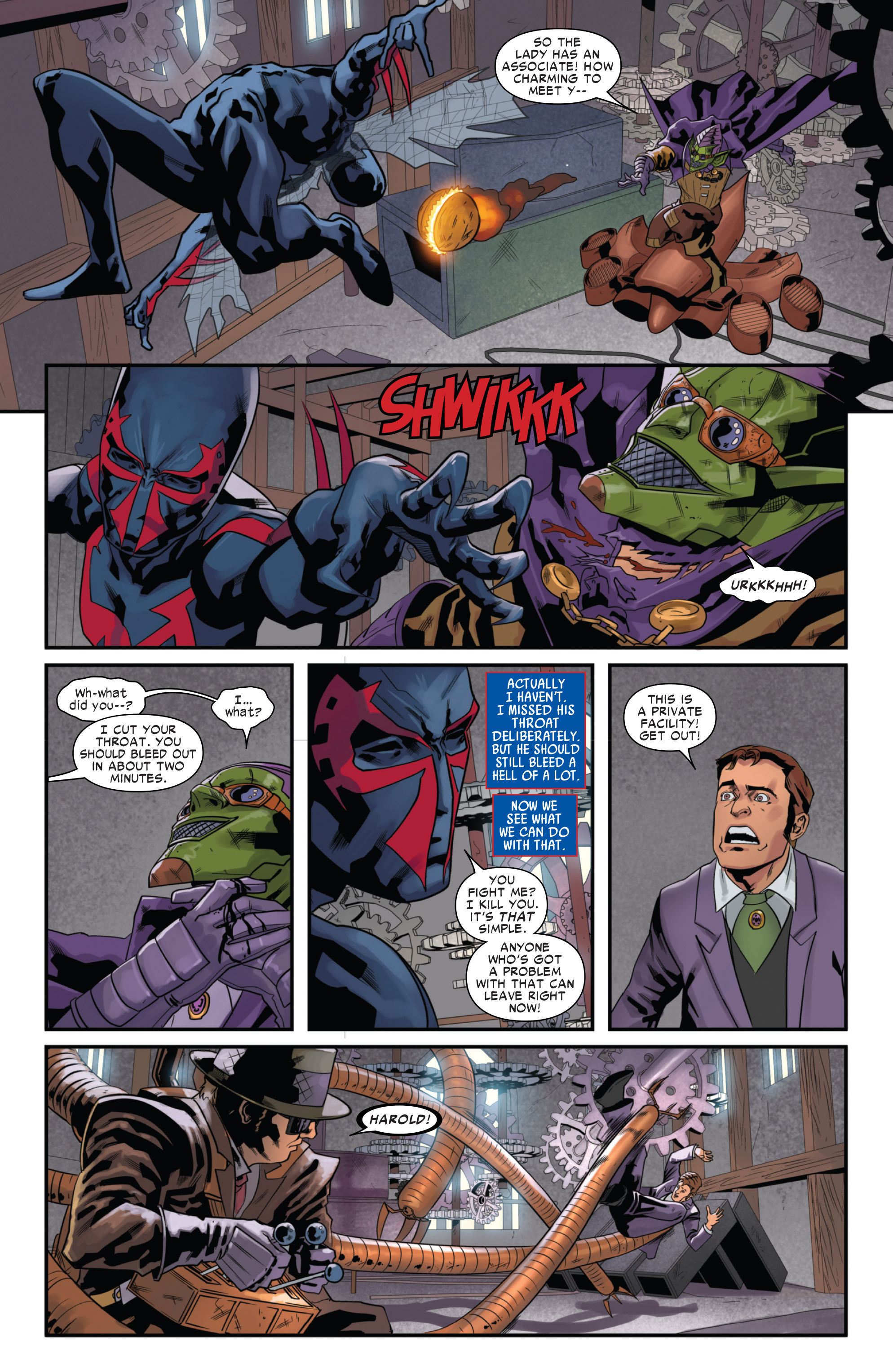 Read online Spider-Man 2099 (2014) comic -  Issue #8 - 12