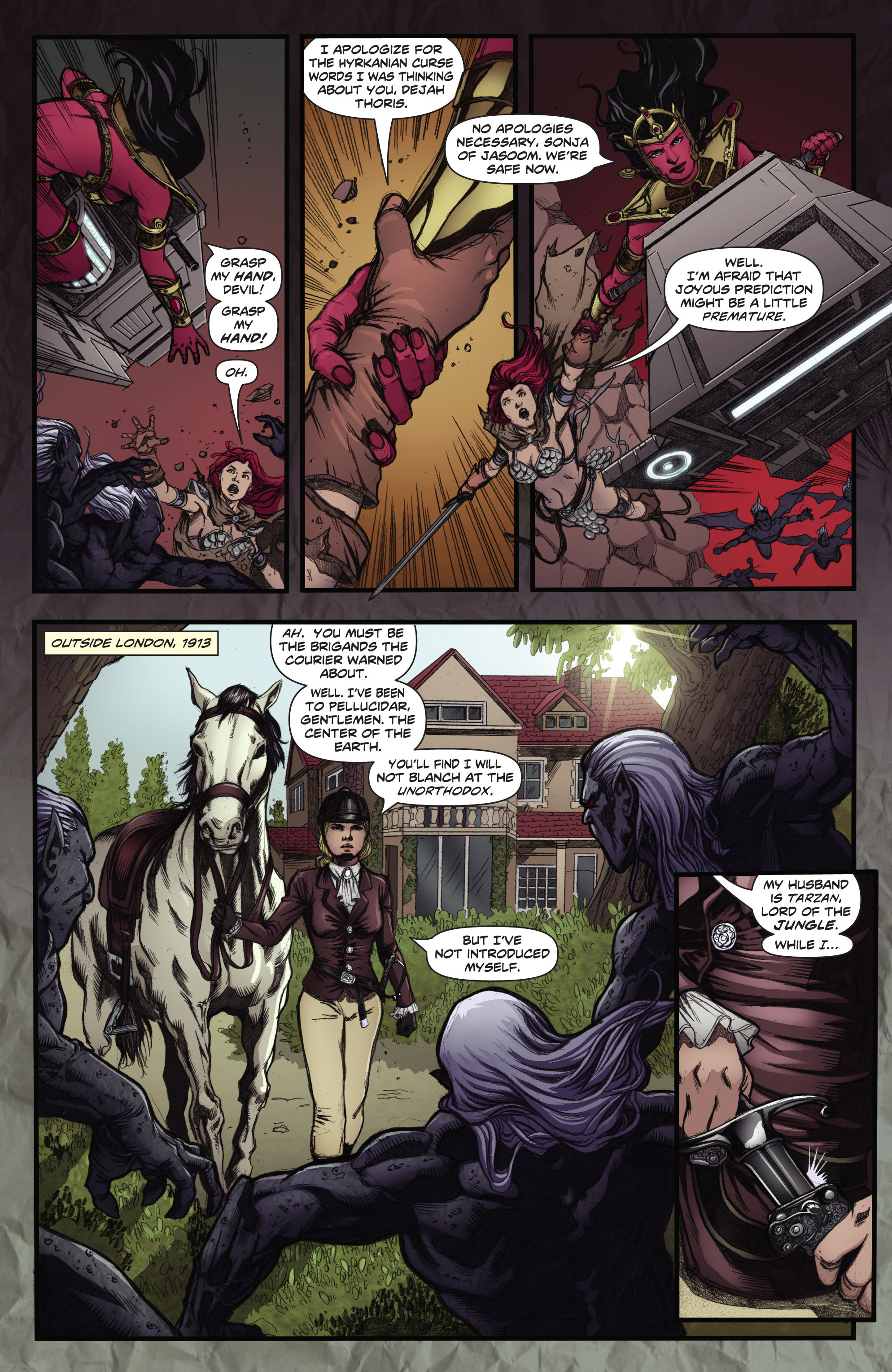 Read online Swords of Sorrow comic -  Issue #2 - 20