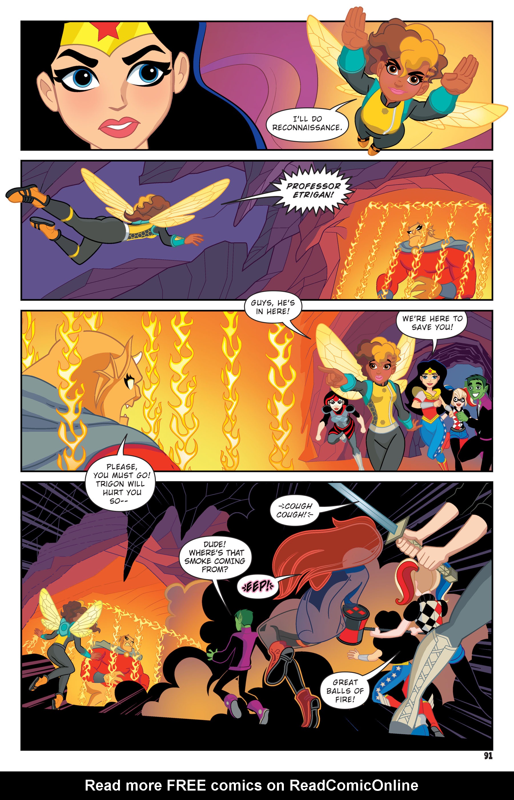 Read online DC Super Hero Girls: Hits and Myths comic -  Issue # Full - 88