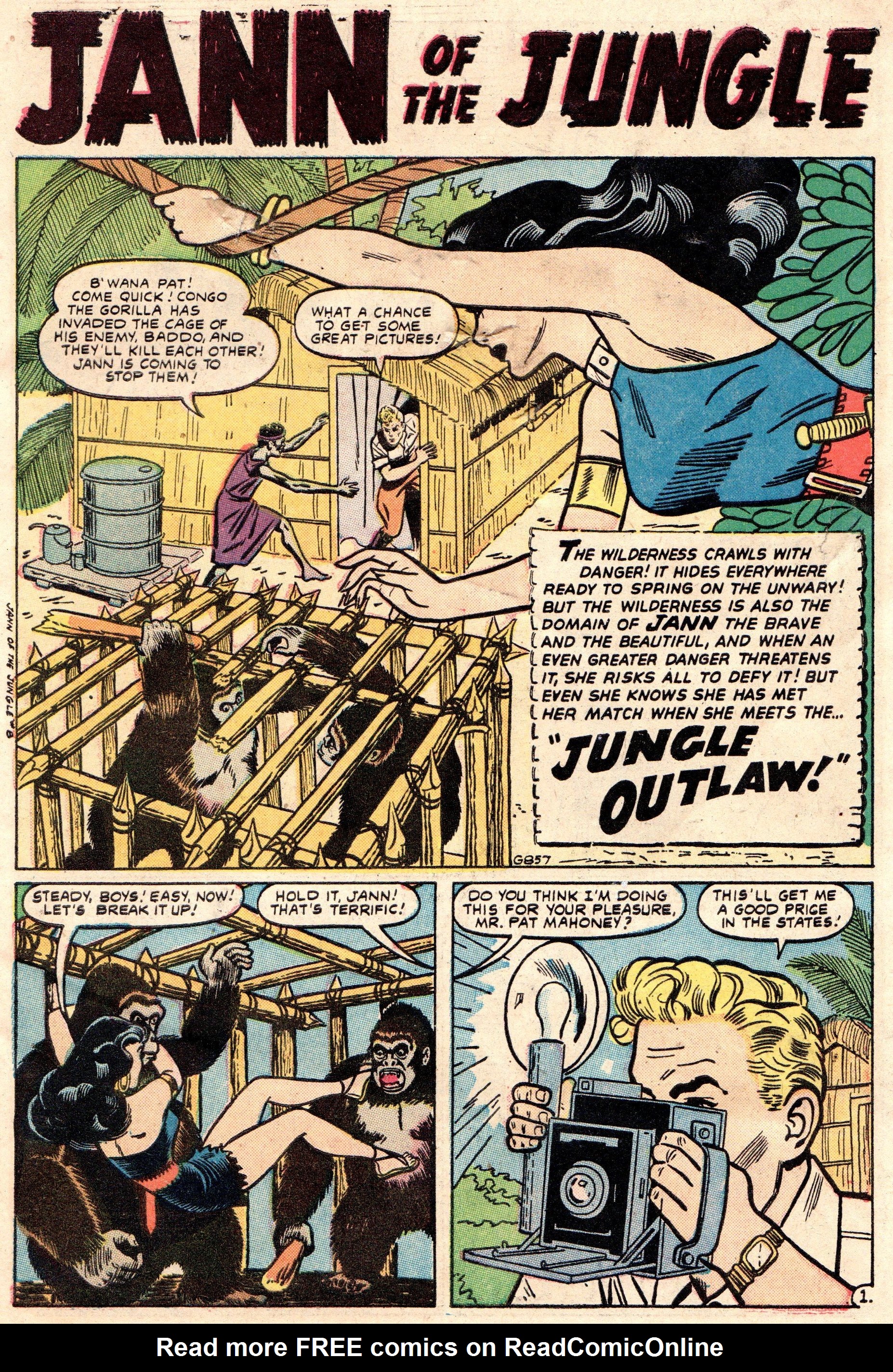 Read online Jann of the Jungle comic -  Issue #8 - 3