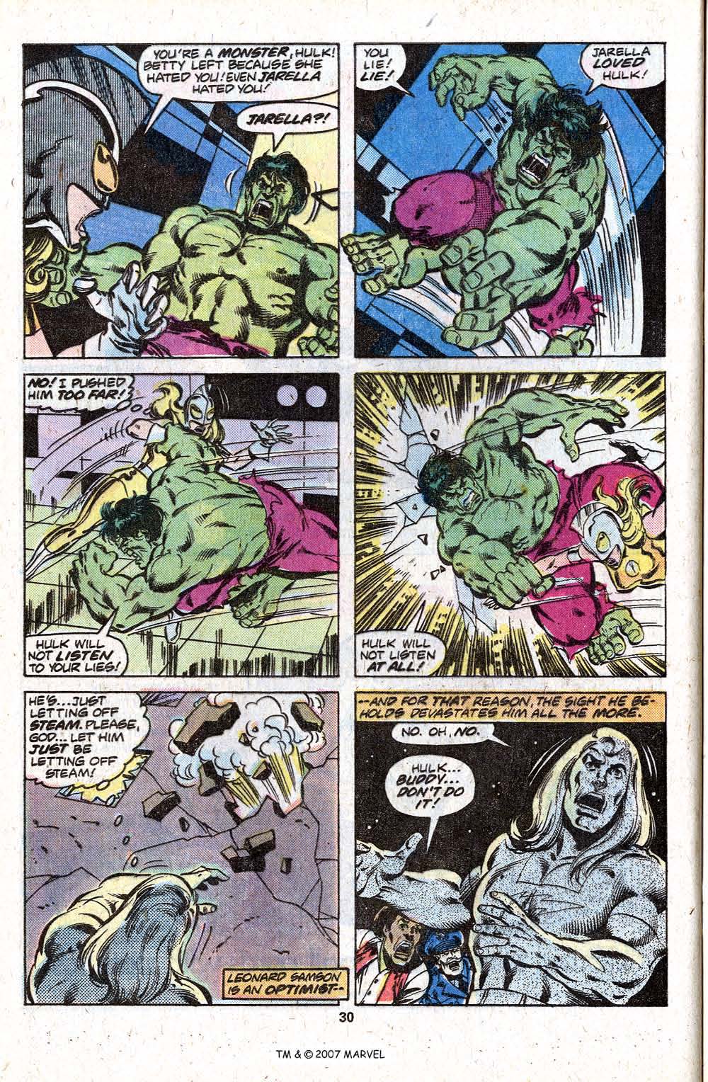 Read online The Incredible Hulk (1968) comic -  Issue #228 - 32