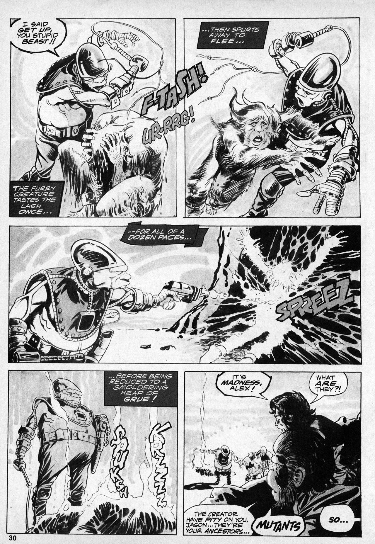 Read online Planet of the Apes comic -  Issue #2 - 29