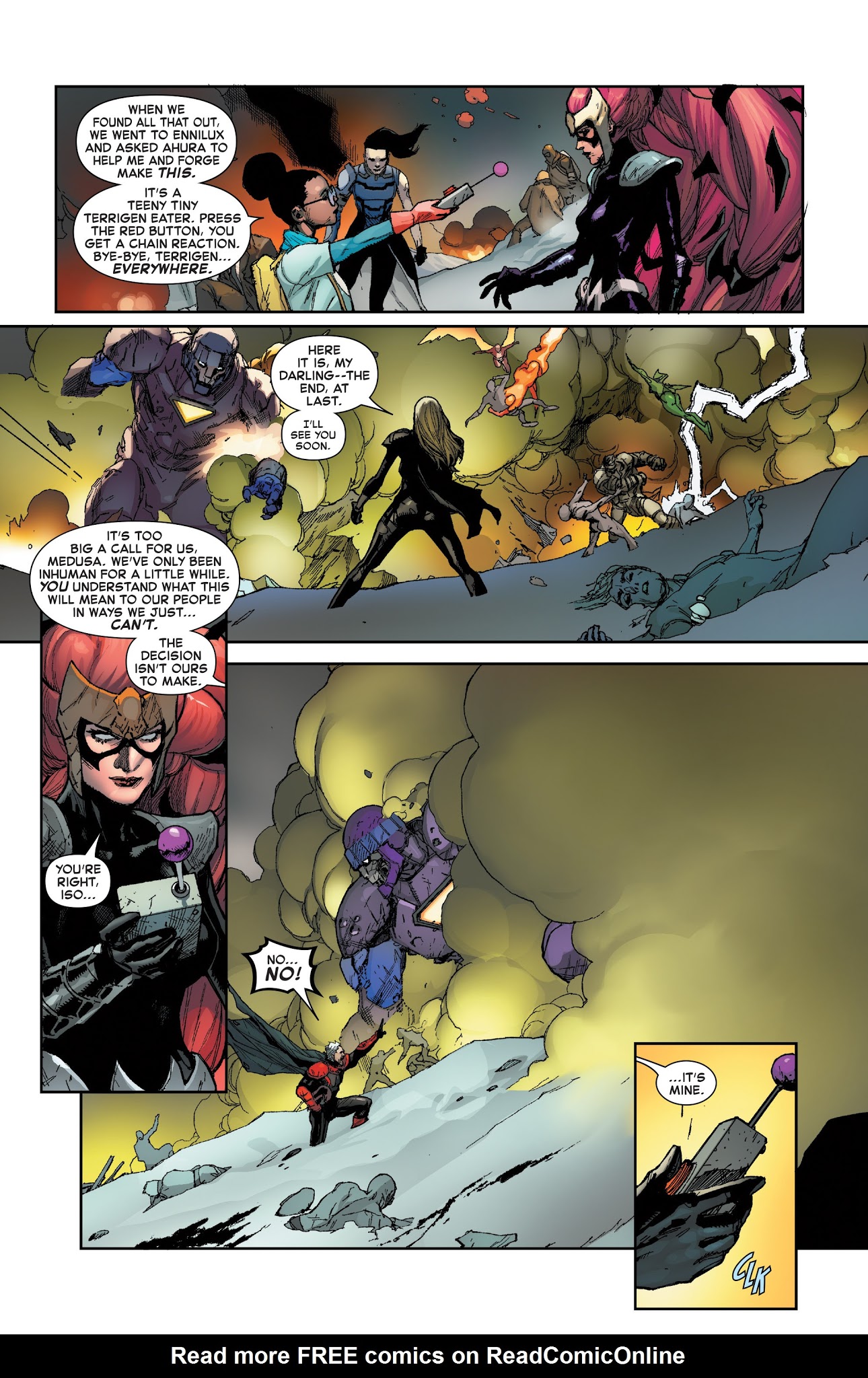Read online Inhumans Vs. X-Men comic -  Issue # _TPB - 192