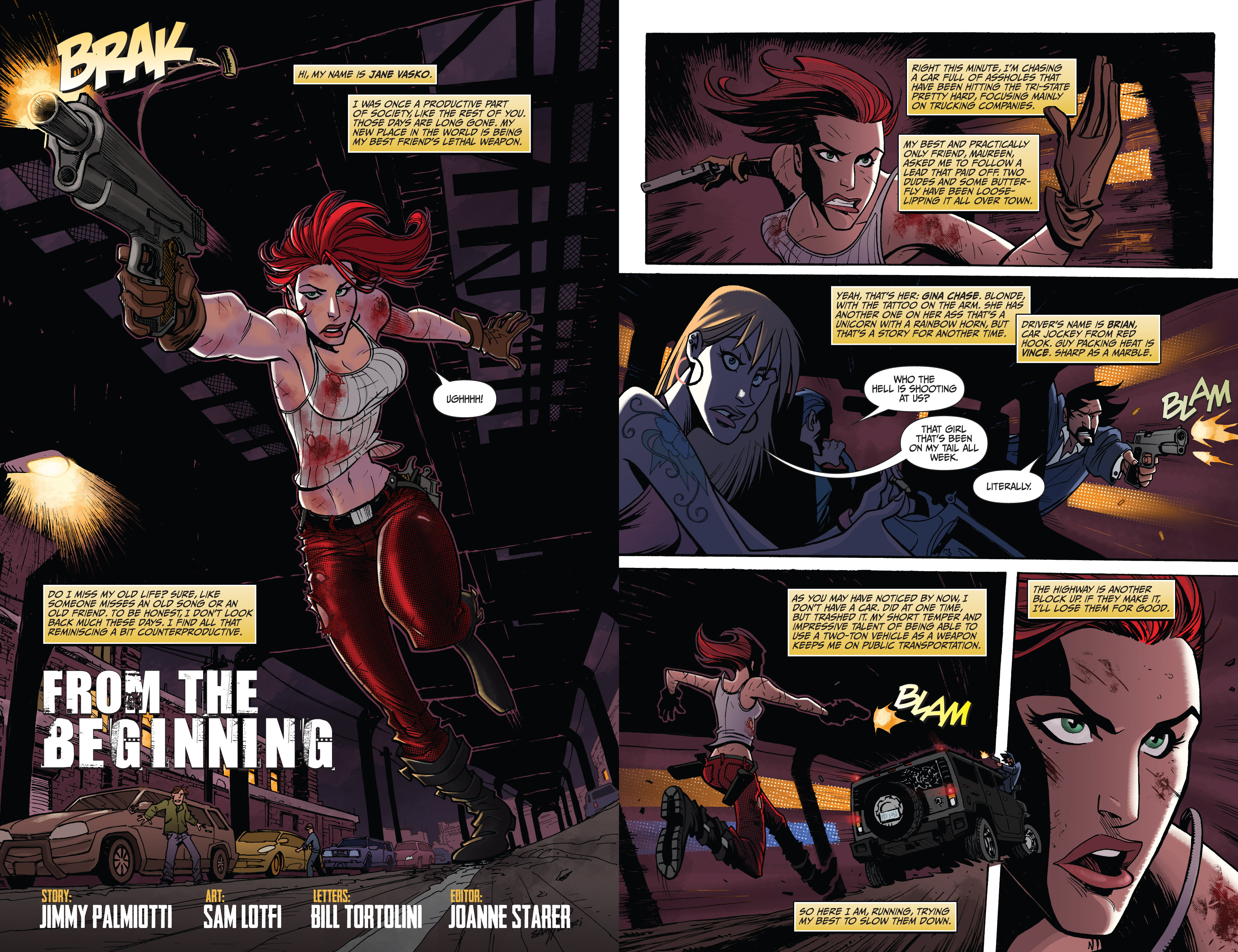 Read online Painkiller Jane: The Price of Freedom comic -  Issue #1 - 16