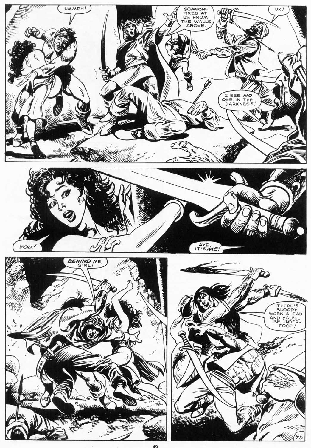 Read online The Savage Sword Of Conan comic -  Issue #156 - 48