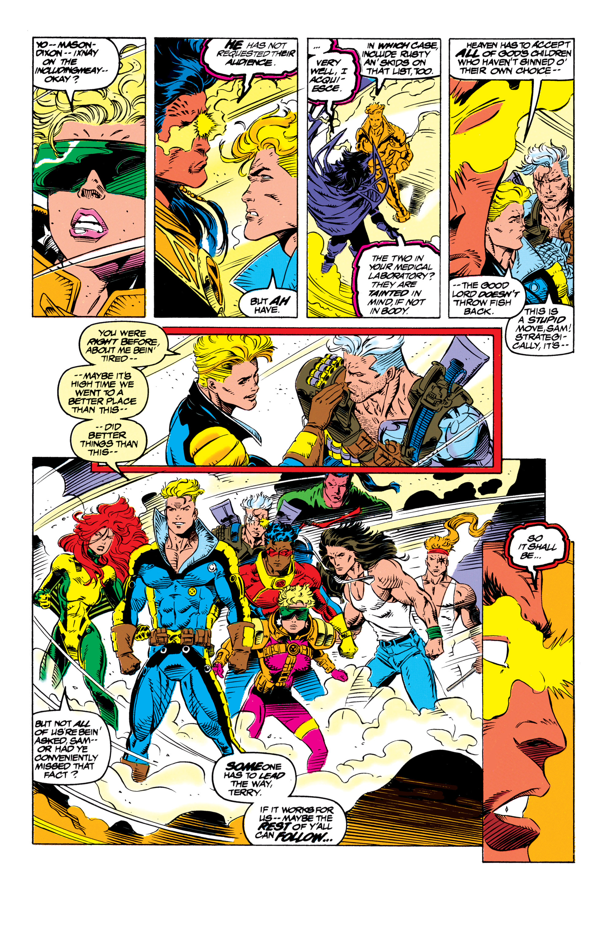 Read online X-Force (1991) comic -  Issue #25 - 24