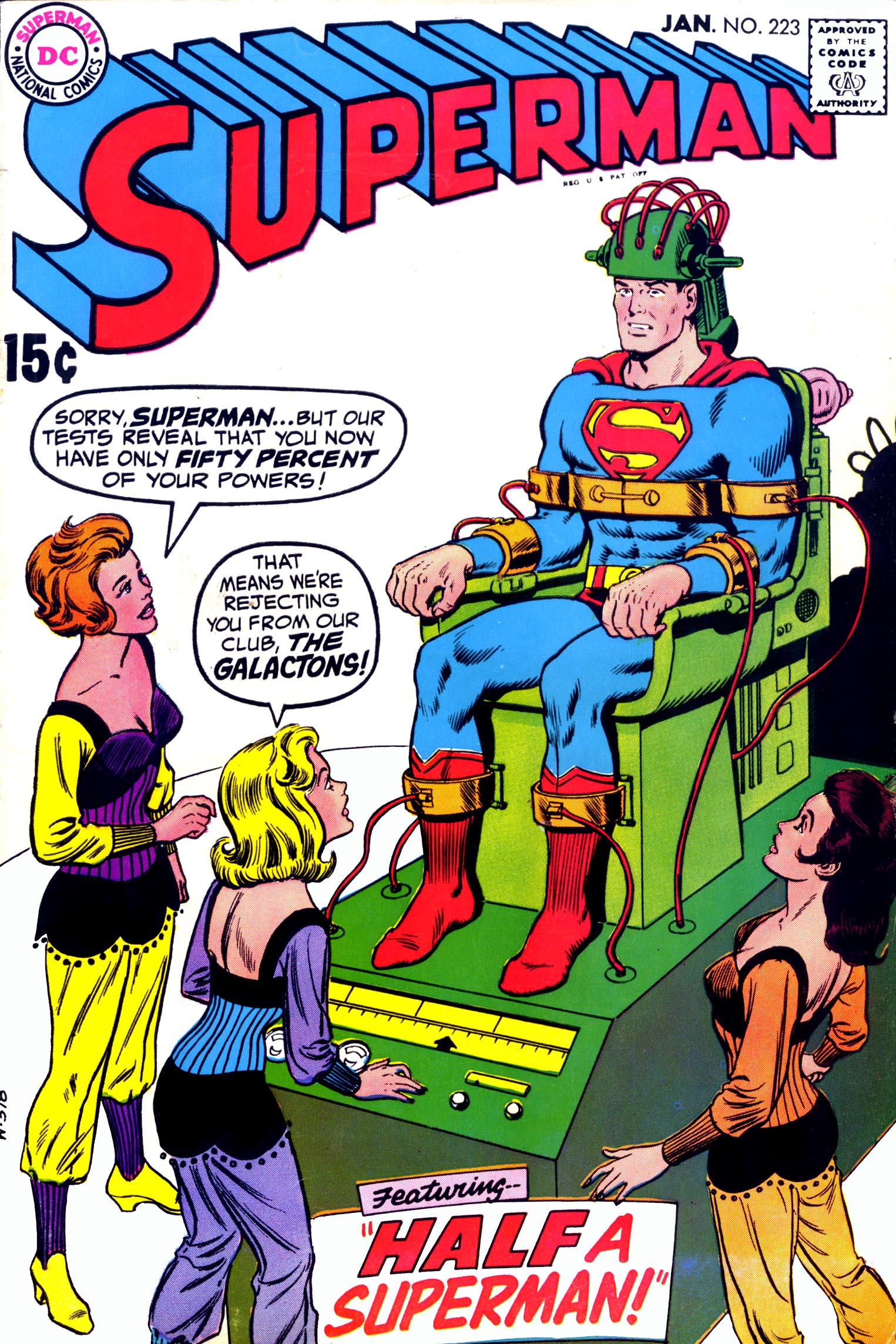 Read online Superman (1939) comic -  Issue #223 - 1