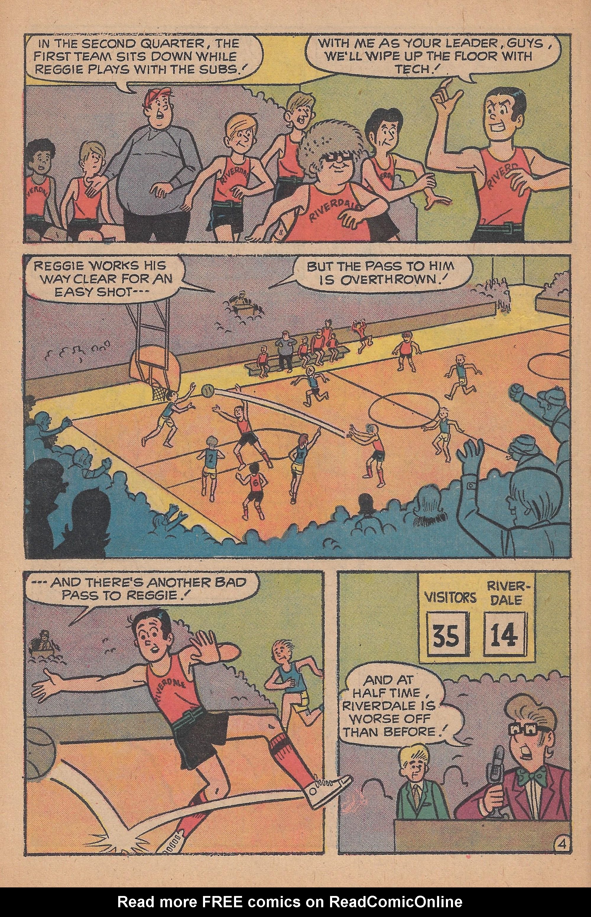 Read online Reggie and Me (1966) comic -  Issue #63 - 38