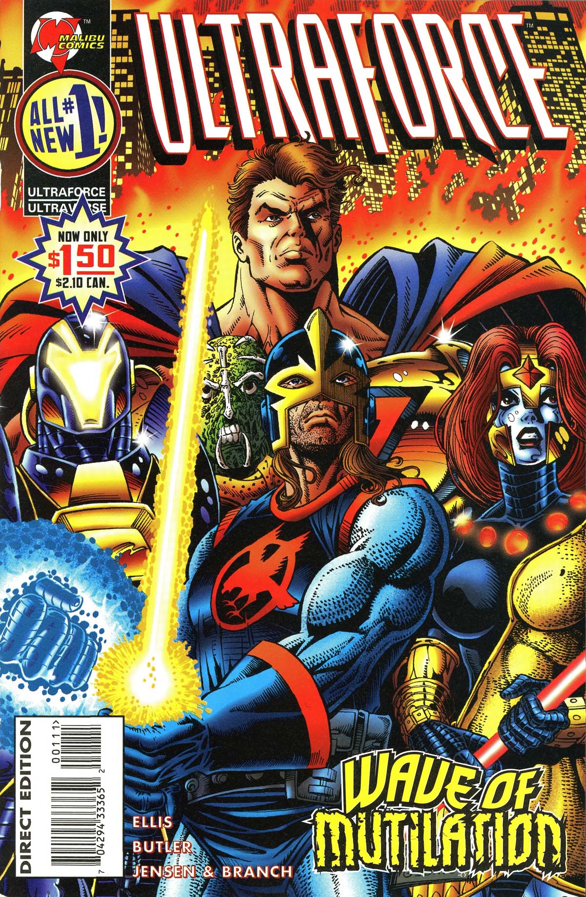 Read online UltraForce (1995) comic -  Issue #1 - 1
