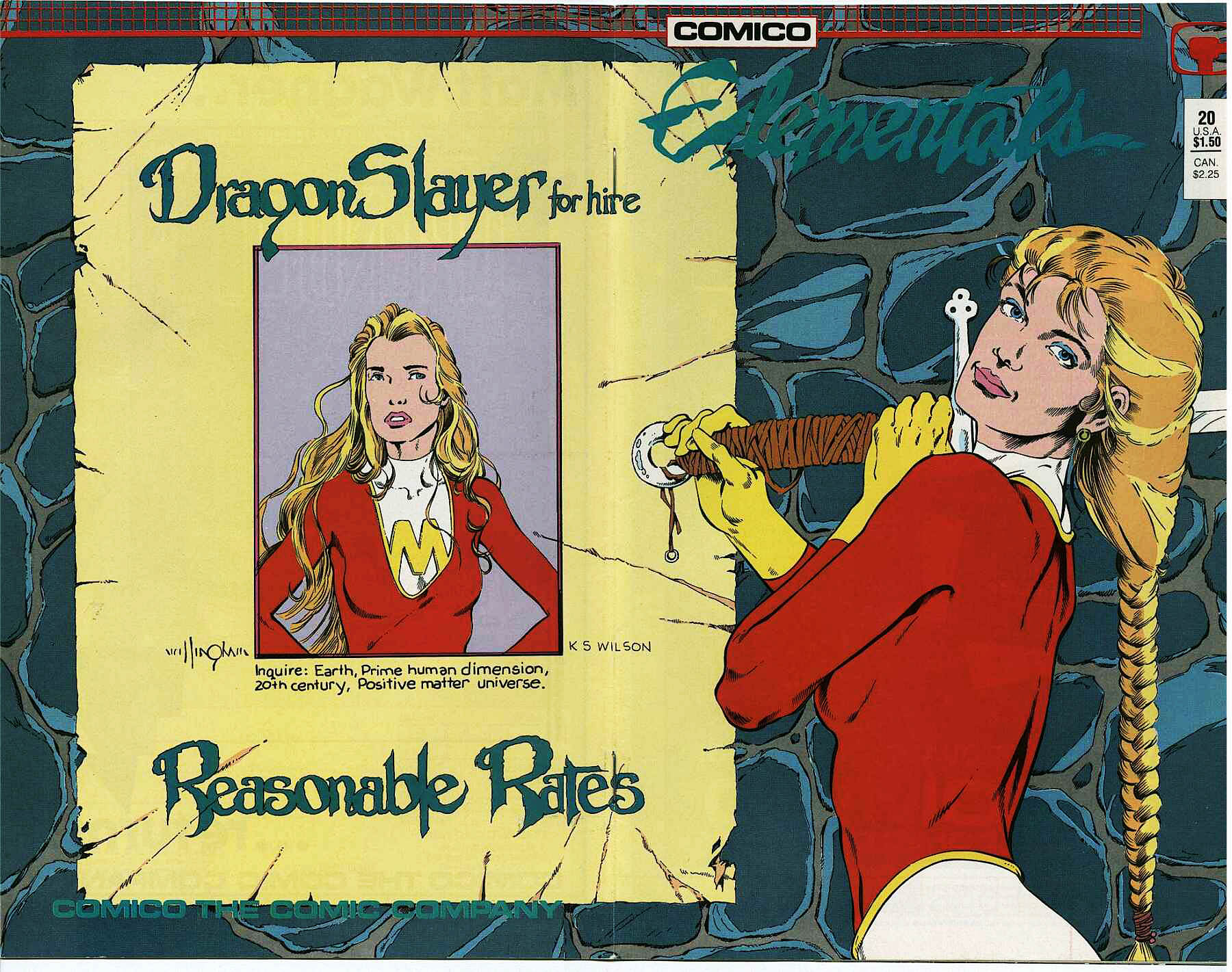 Read online Elementals (1984) comic -  Issue #20 - 1