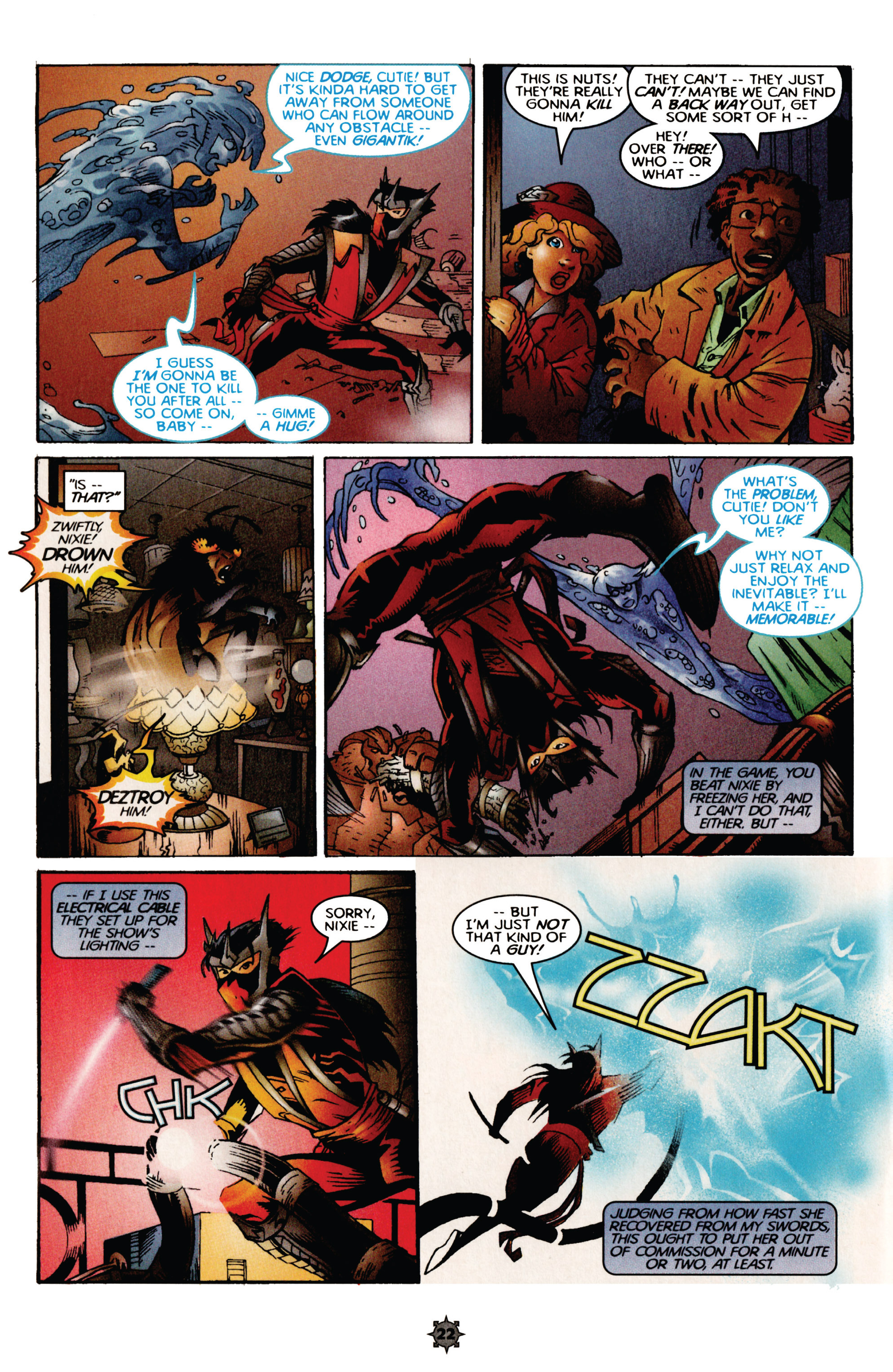 Read online Ninjak (1997) comic -  Issue #3 - 19