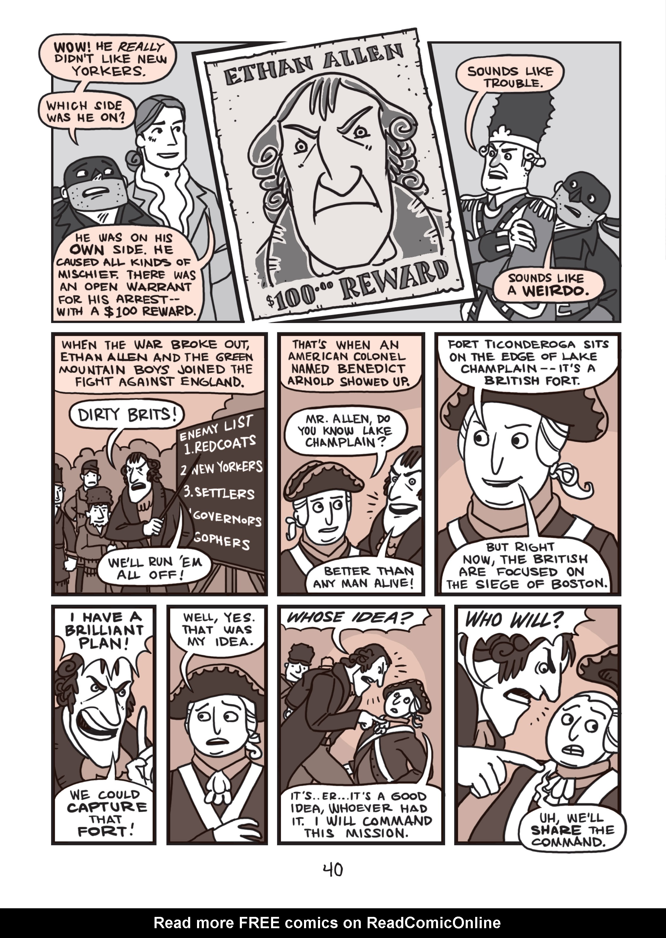 Read online Nathan Hale's Hazardous Tales comic -  Issue # TPB 1 - 42