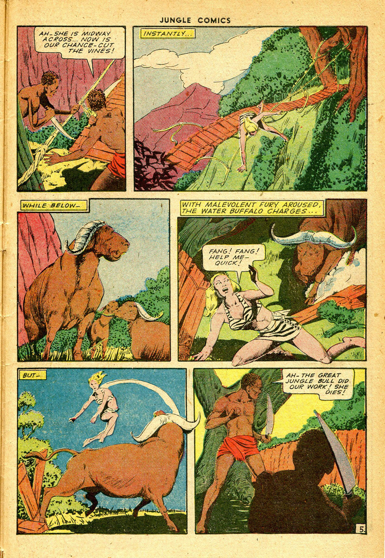 Read online Jungle Comics comic -  Issue #66 - 47