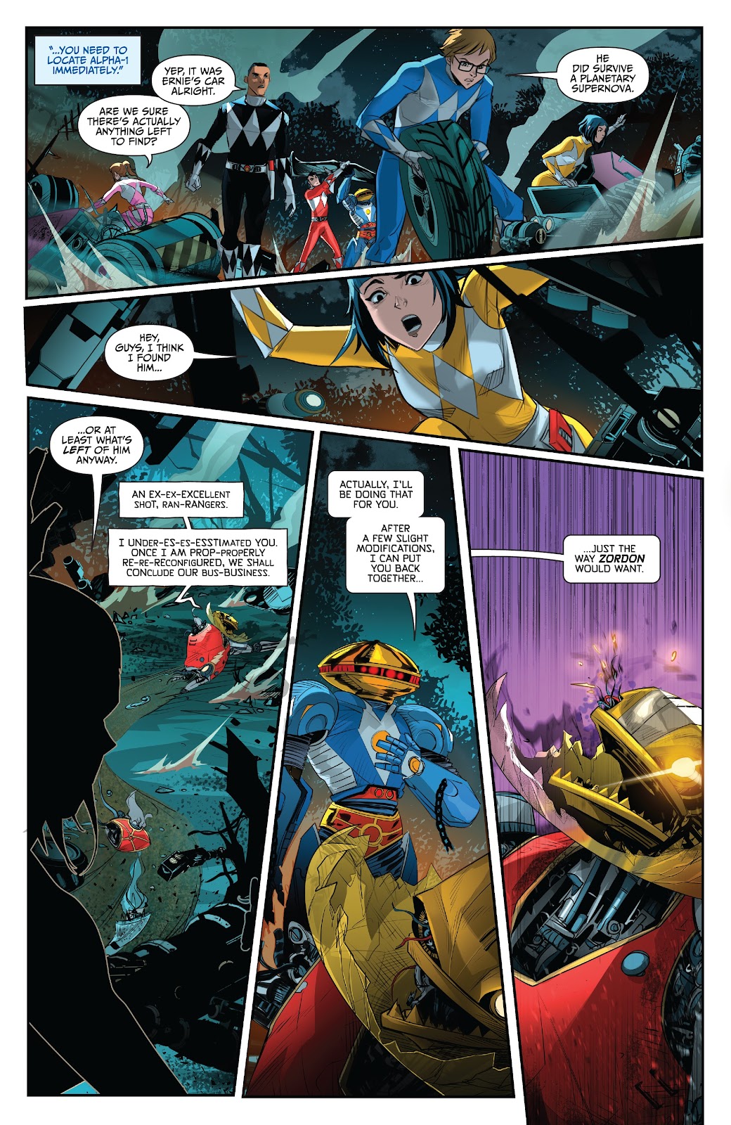 Saban's Go Go Power Rangers: Forever Rangers issue Full - Page 19