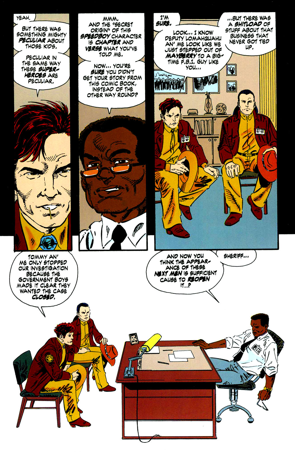 Read online John Byrne's Next Men (1992) comic -  Issue # TPB 3 - 102