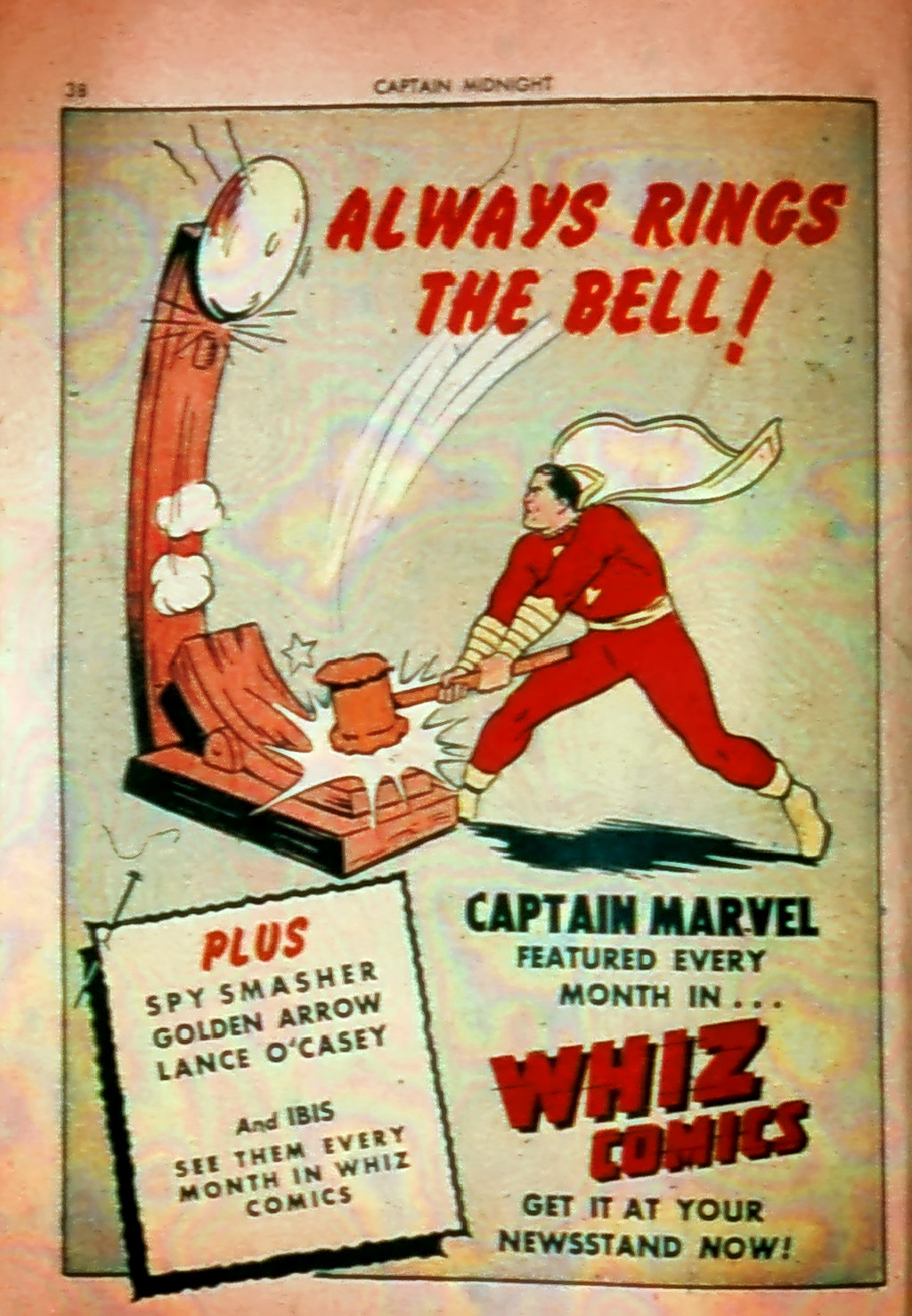 Read online Captain Midnight (1942) comic -  Issue #1 - 38