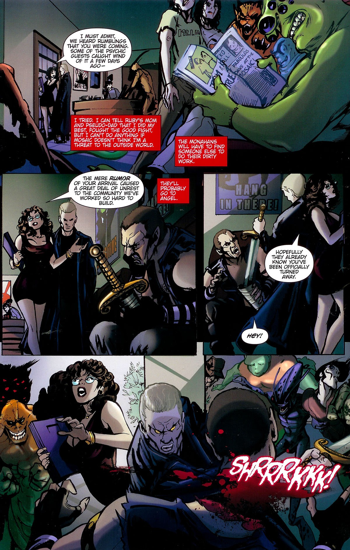 Read online Spike: Asylum comic -  Issue #1 - 18