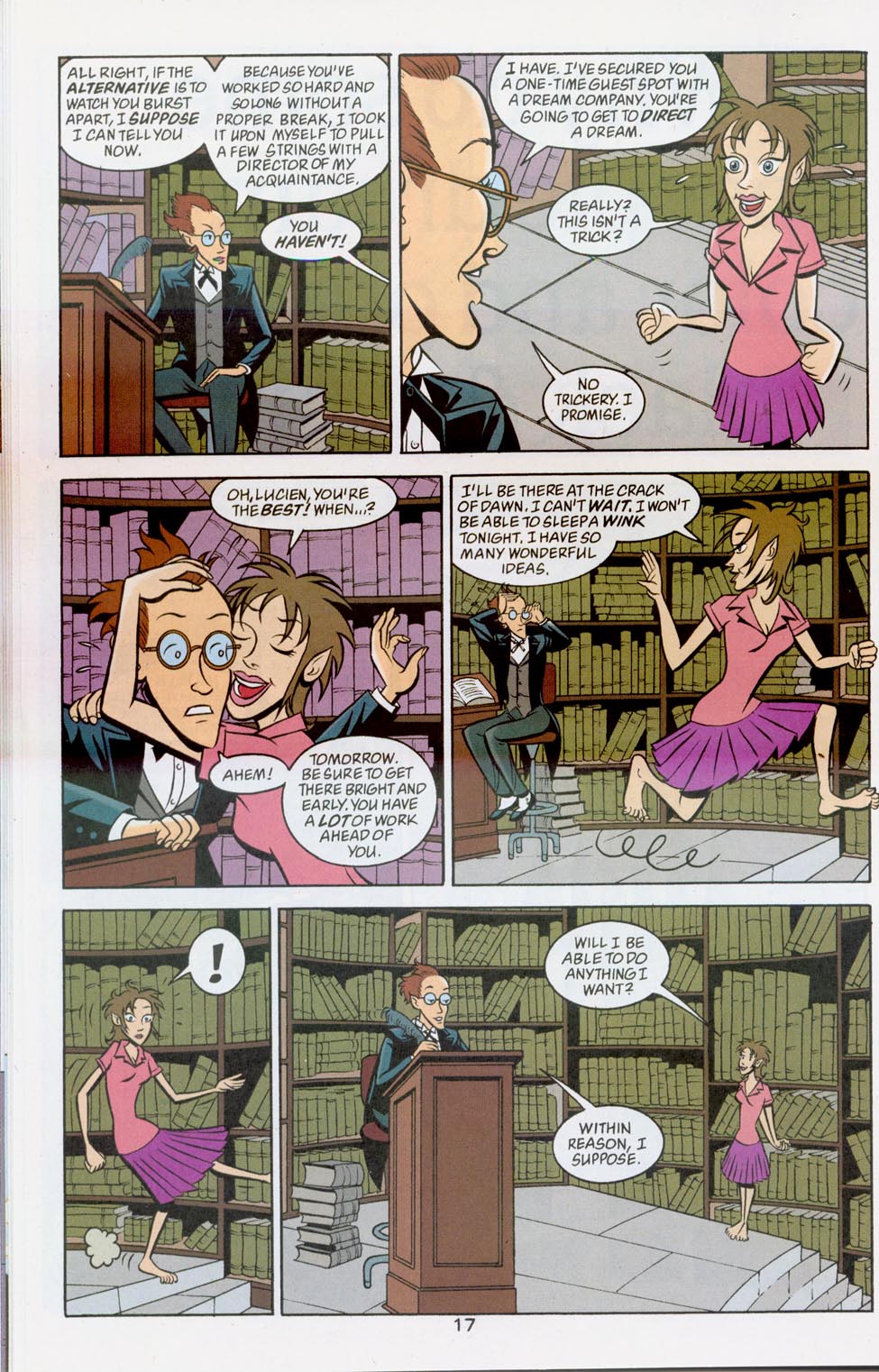 Read online The Sandman Presents: Everything You Always Wanted to Know About Dreams...But Were Afraid to Ask comic -  Issue # Full - 19