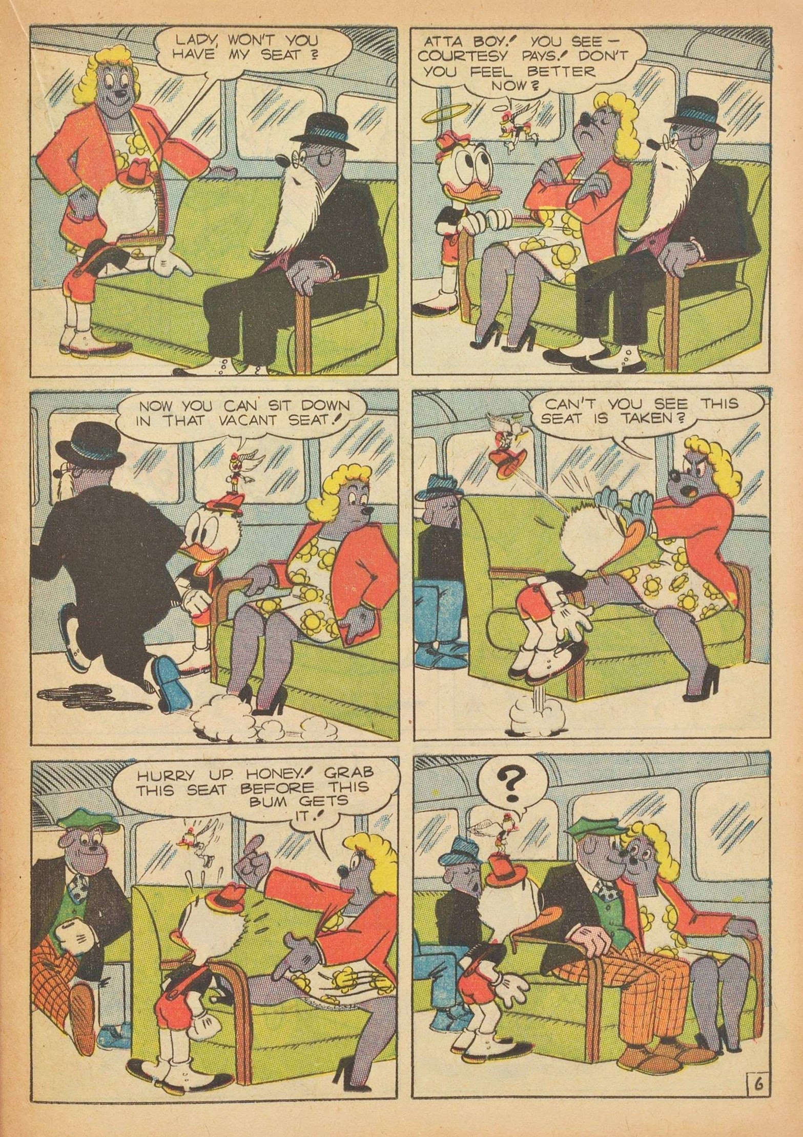 Read online Super Duck Comics comic -  Issue #14 - 31