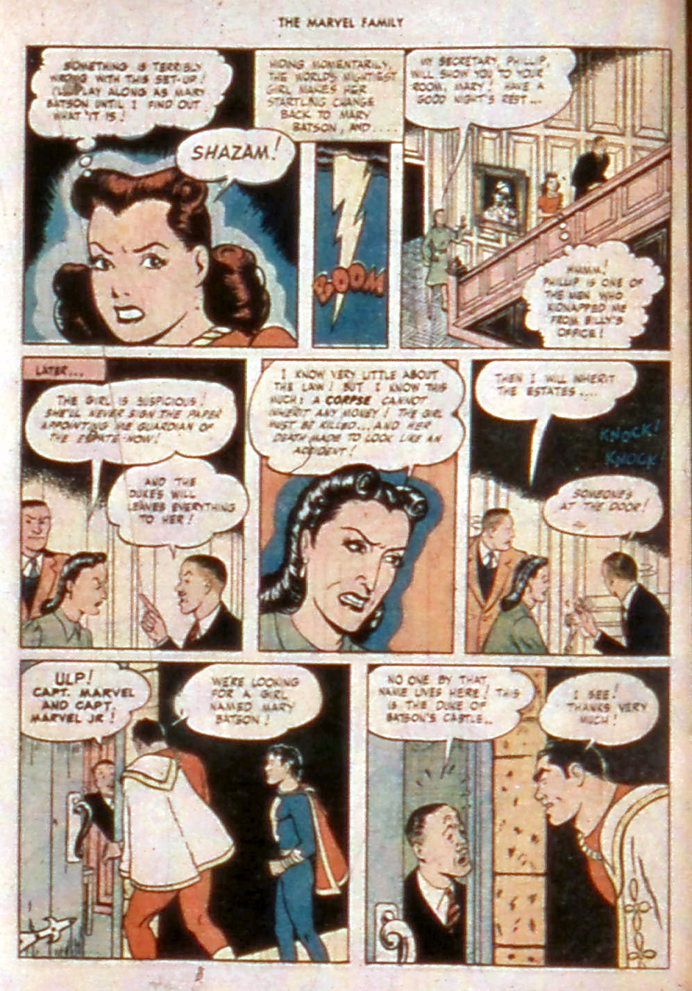 Read online The Marvel Family comic -  Issue #13 - 8