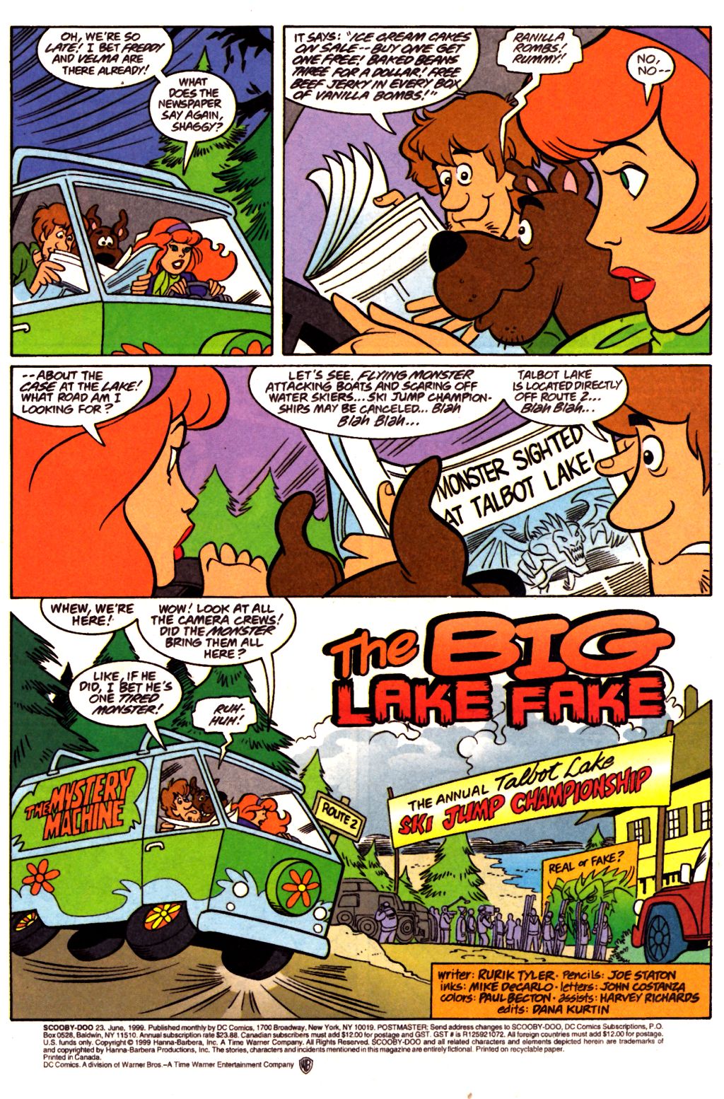 Read online Scooby-Doo (1997) comic -  Issue #23 - 2