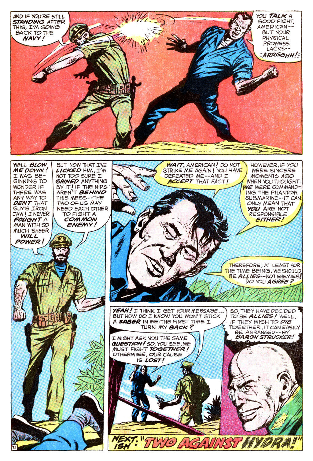 Read online Captain Savage and his Leatherneck Raiders comic -  Issue #2 - 31