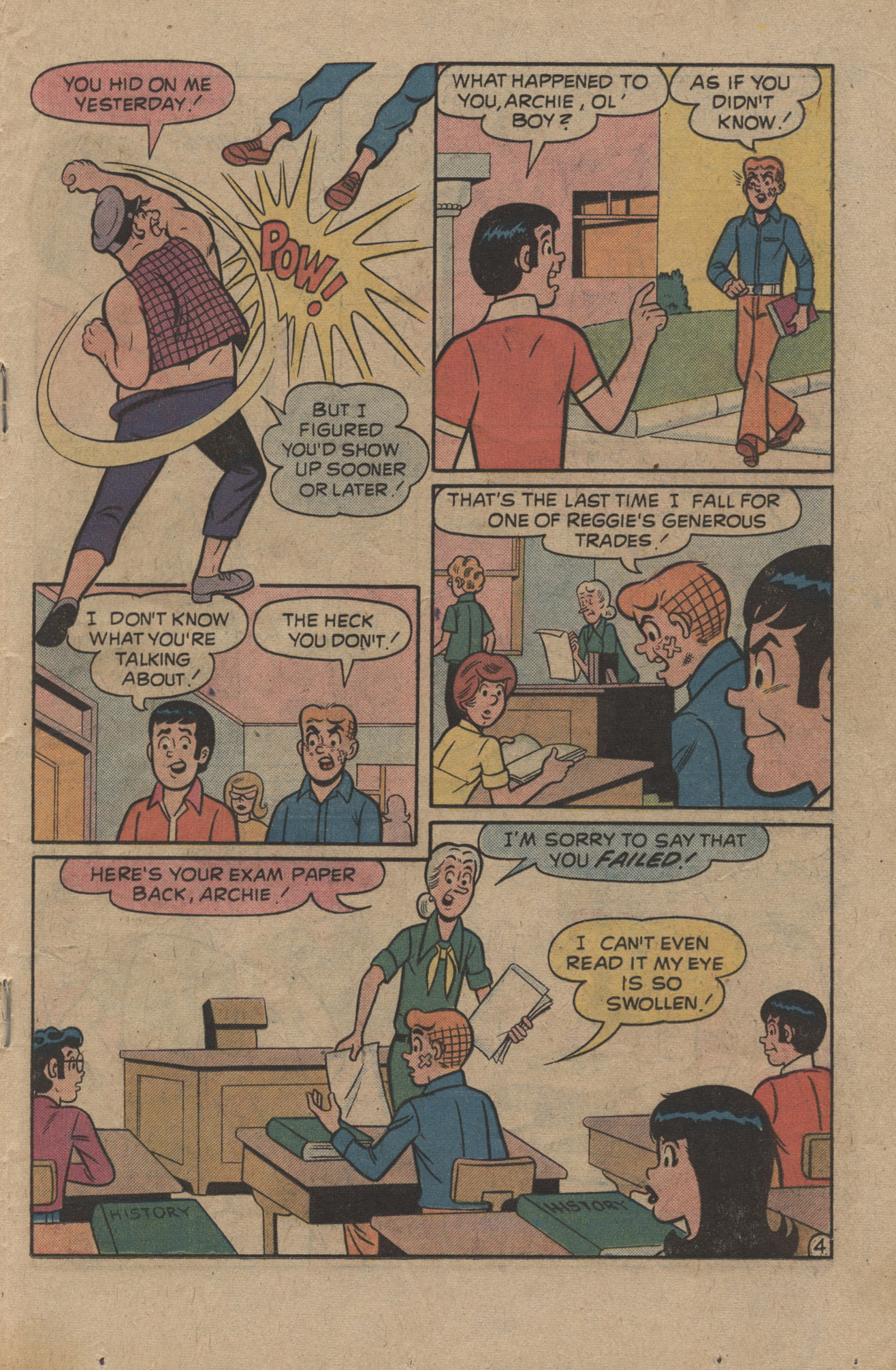 Read online Reggie and Me (1966) comic -  Issue #81 - 23