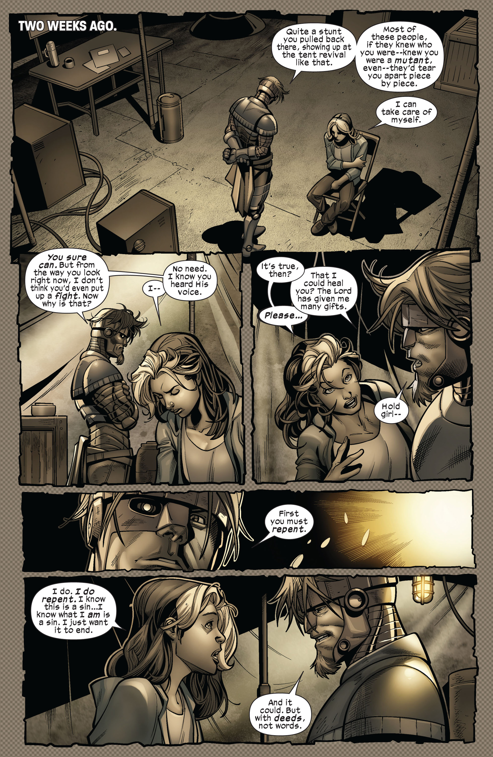 Read online Ultimate Comics X-Men comic -  Issue #5 - 14