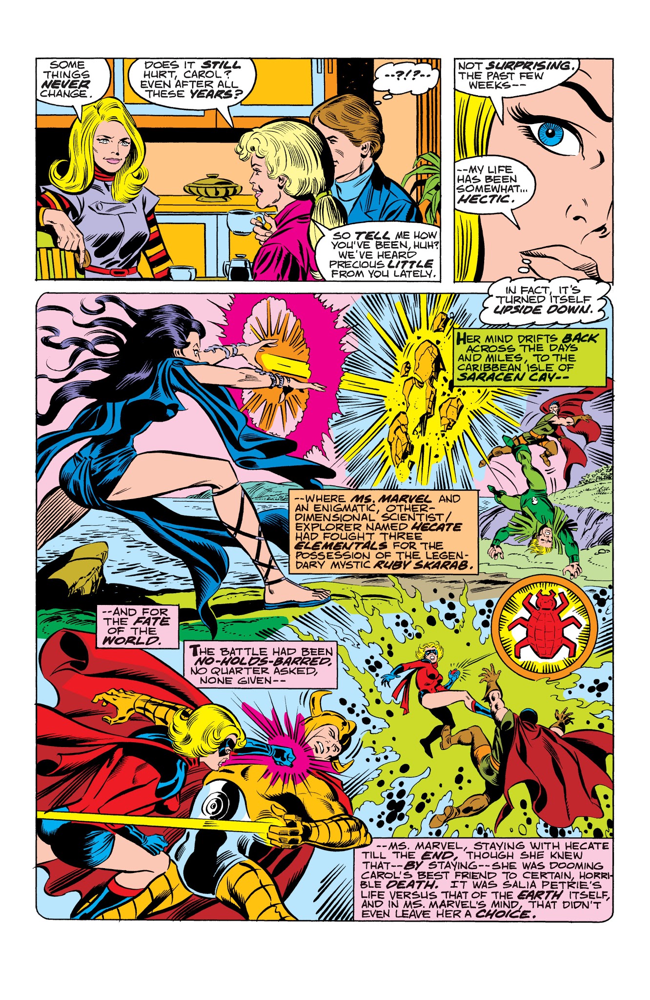 Read online Marvel Masterworks: Ms. Marvel comic -  Issue # TPB 1 - 226